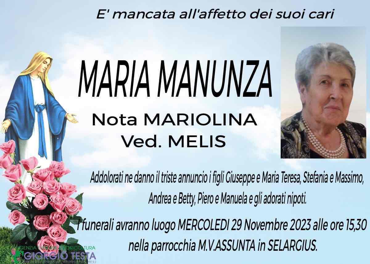 Maria Manunza