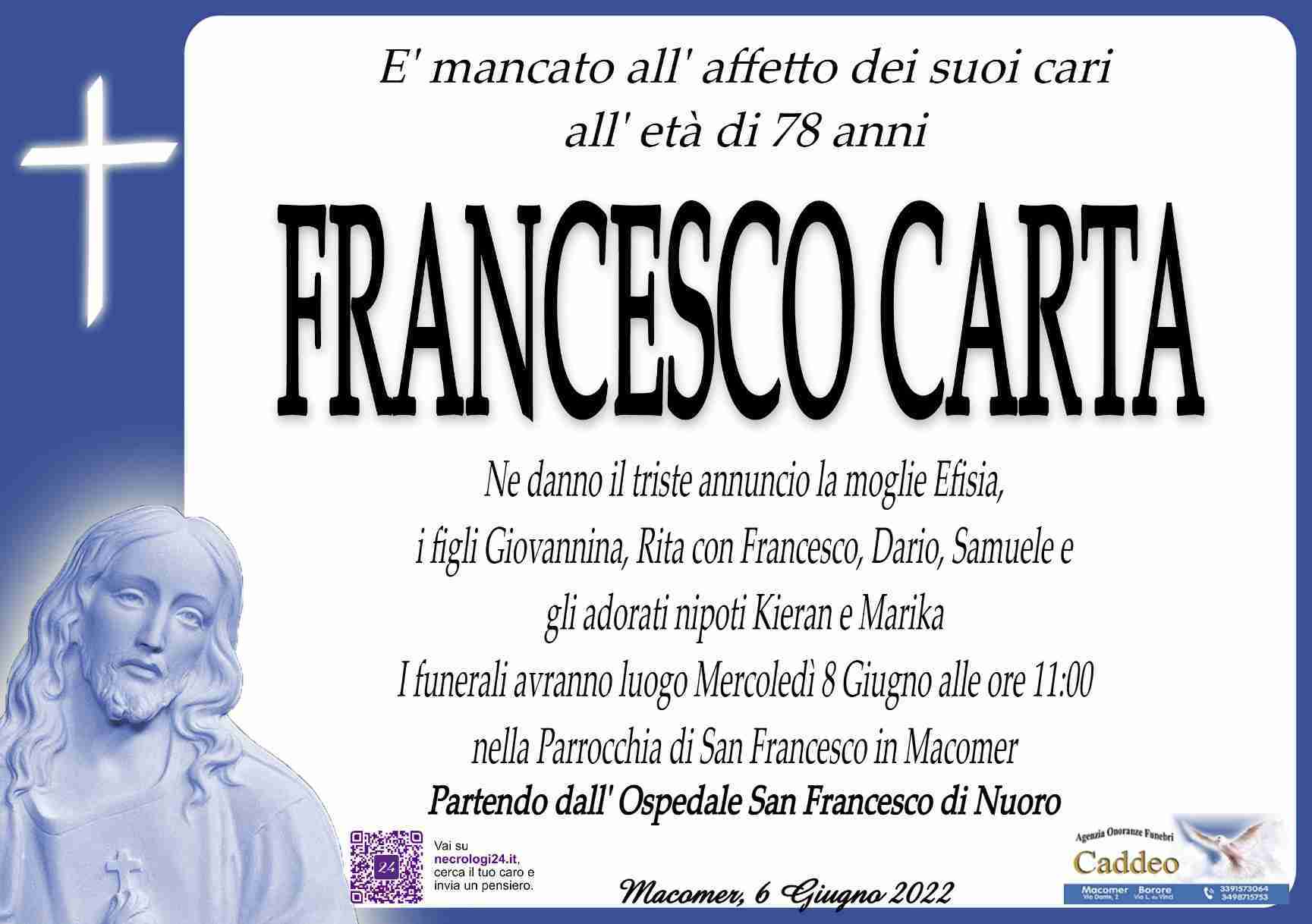 Franceschino Carta