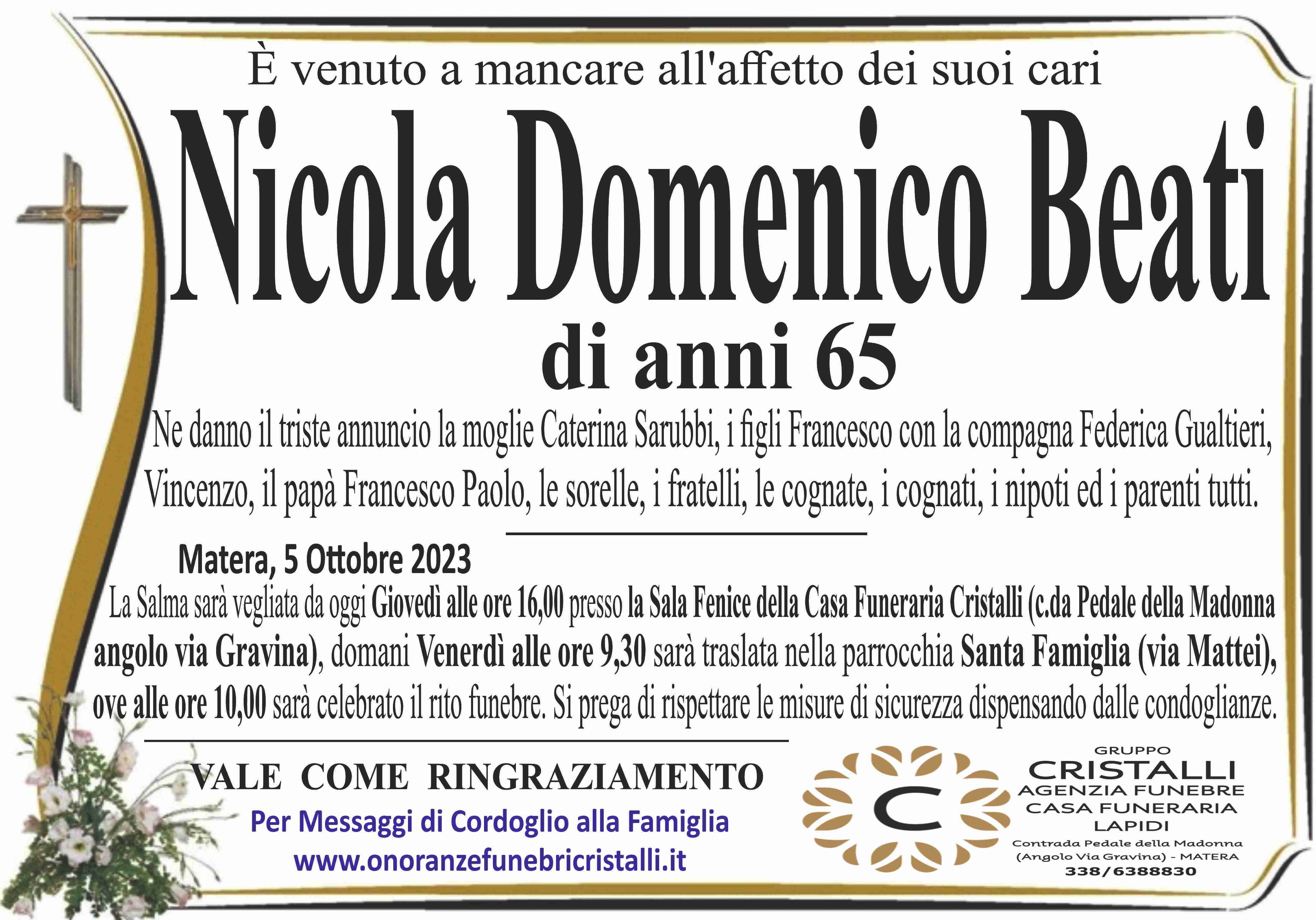 Nicola Domenico Beati