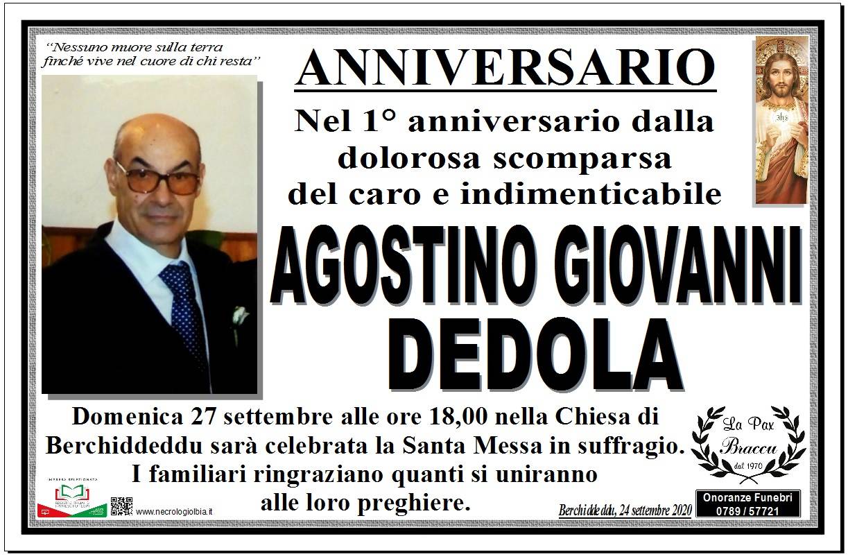 Agostino Giovanni Dedola