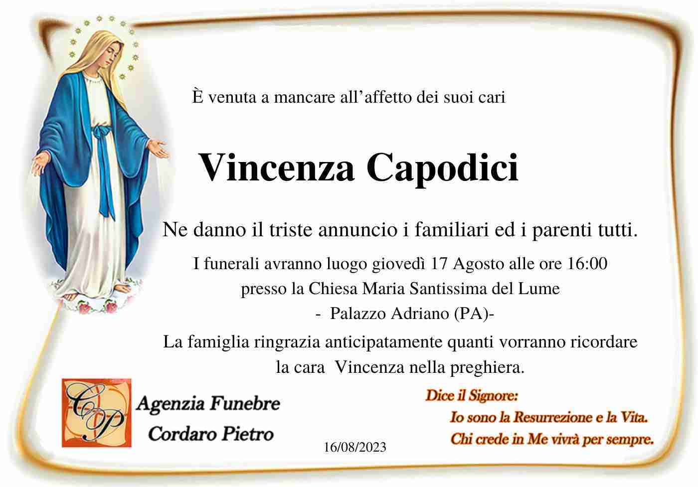 Vincenza Capodici