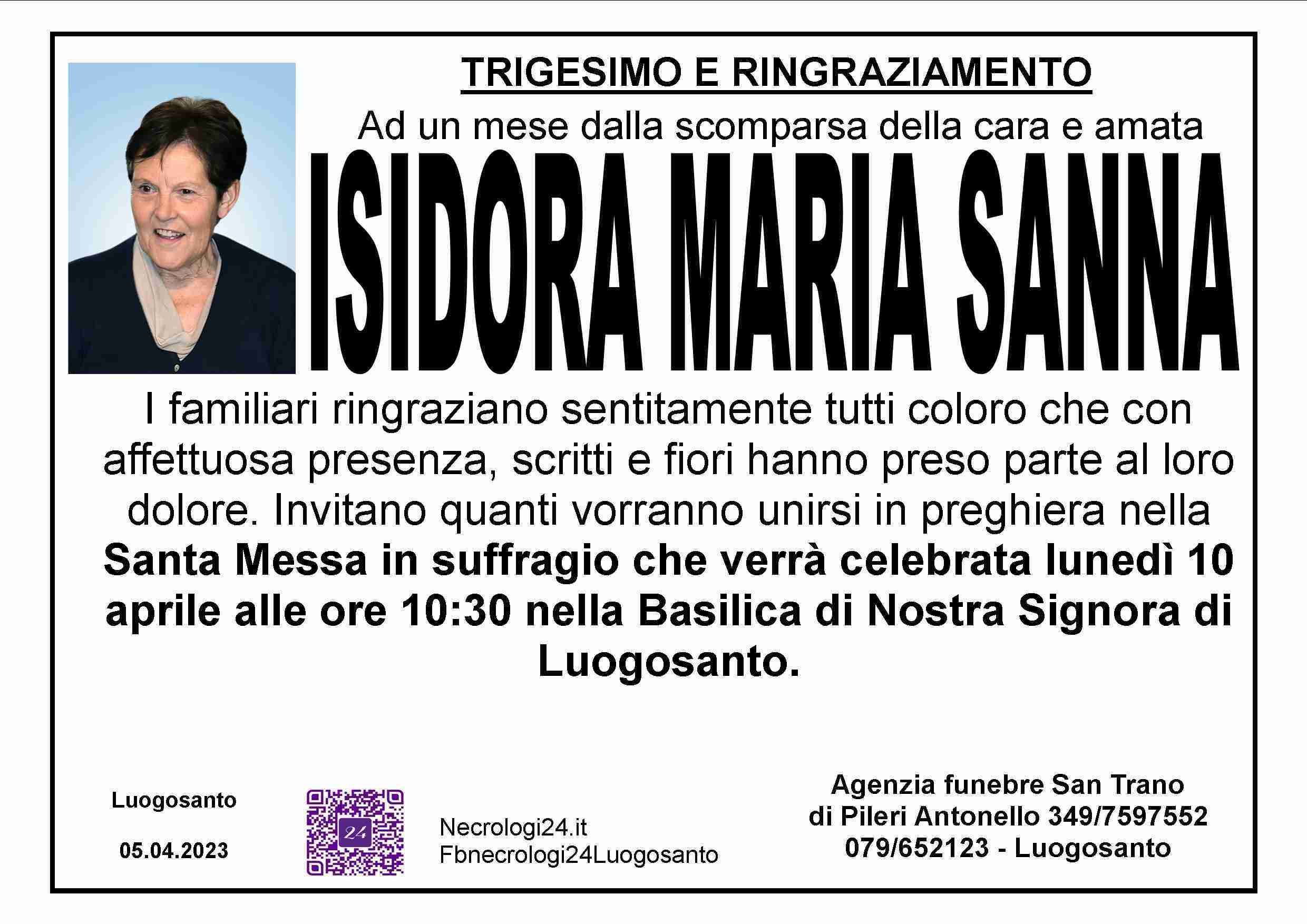 Isidora Maria Sanna