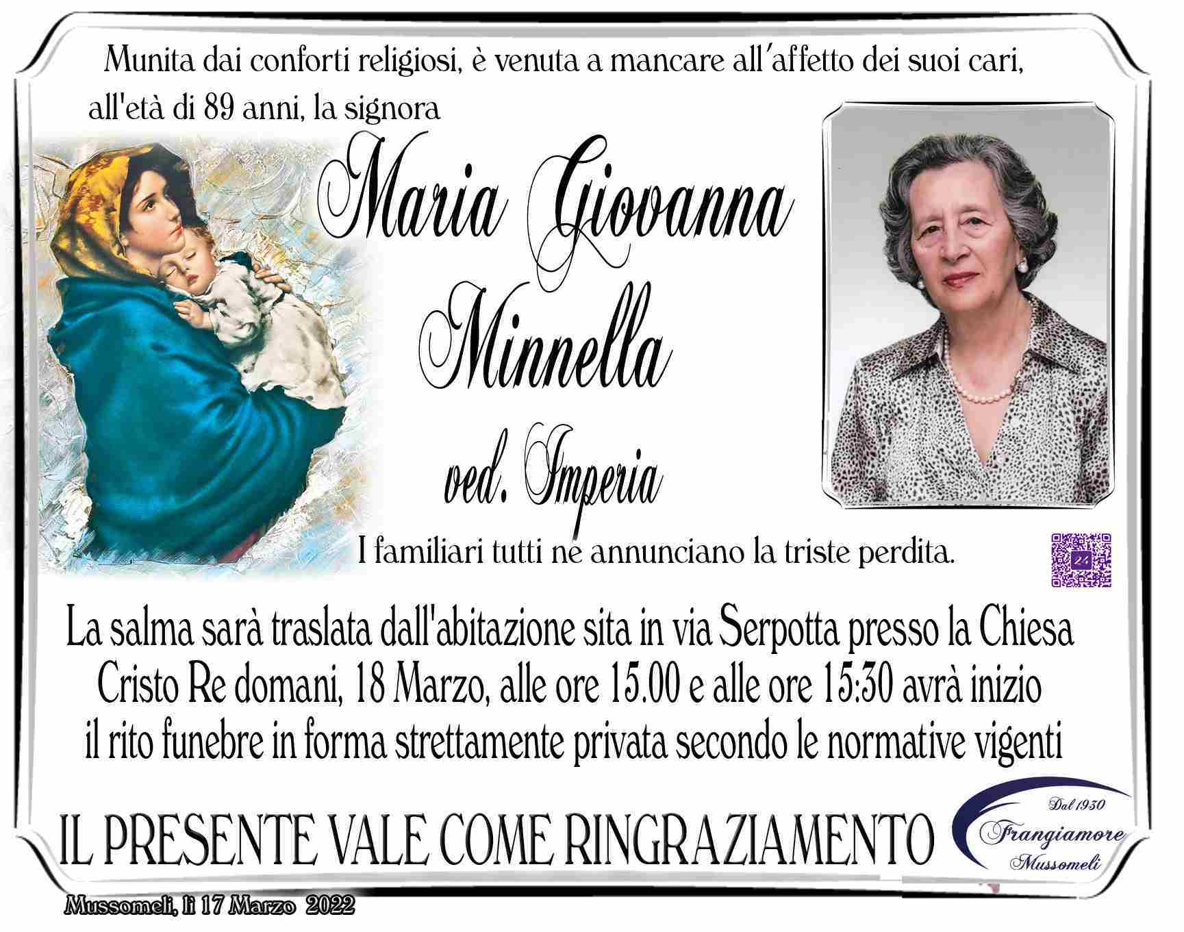 Maria Giovanna Minnella