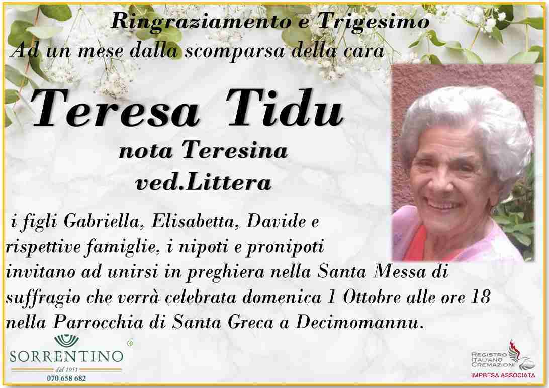 Teresa Tidu