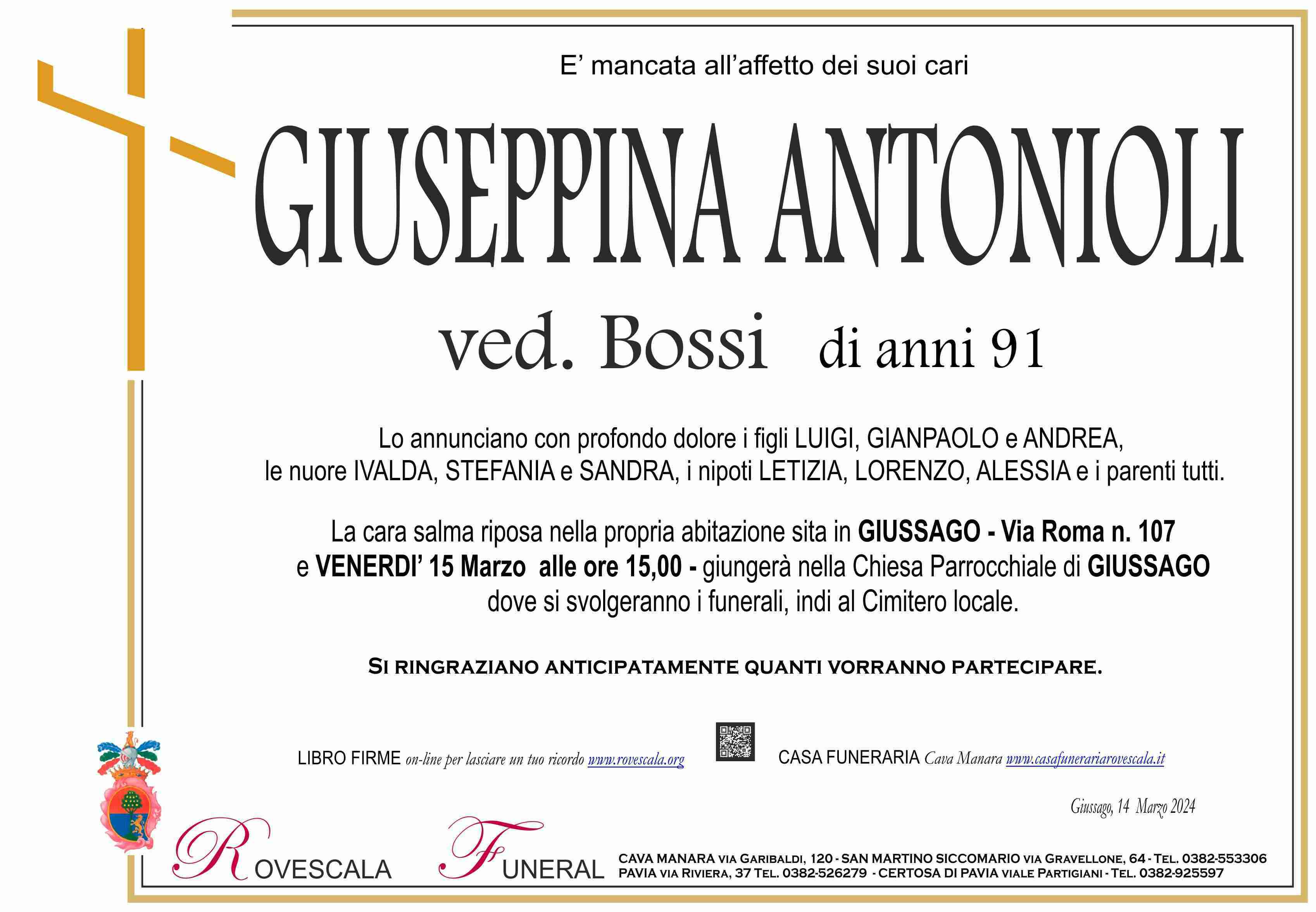 Giuseppina Antonioli