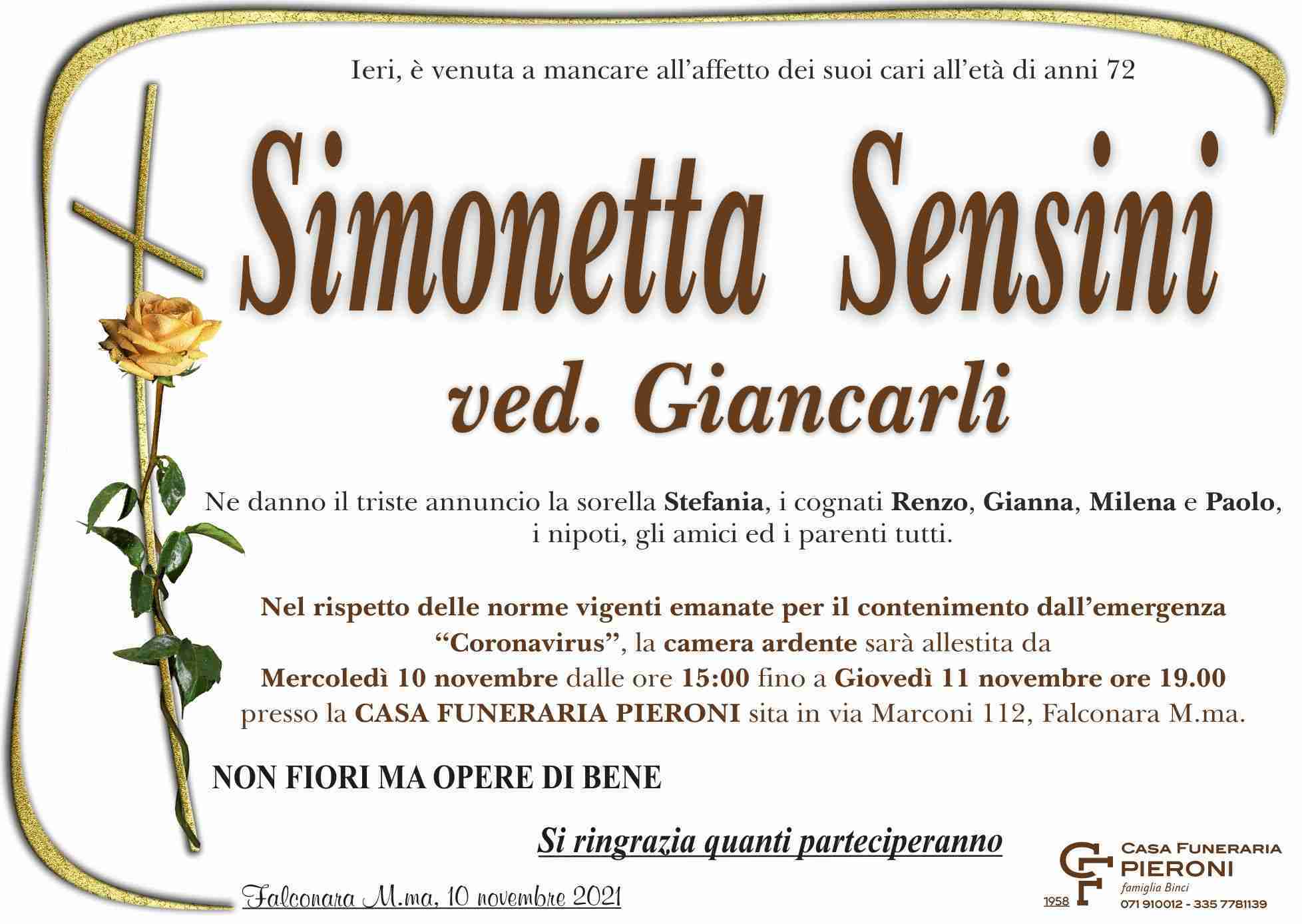 Simonetta Sensini