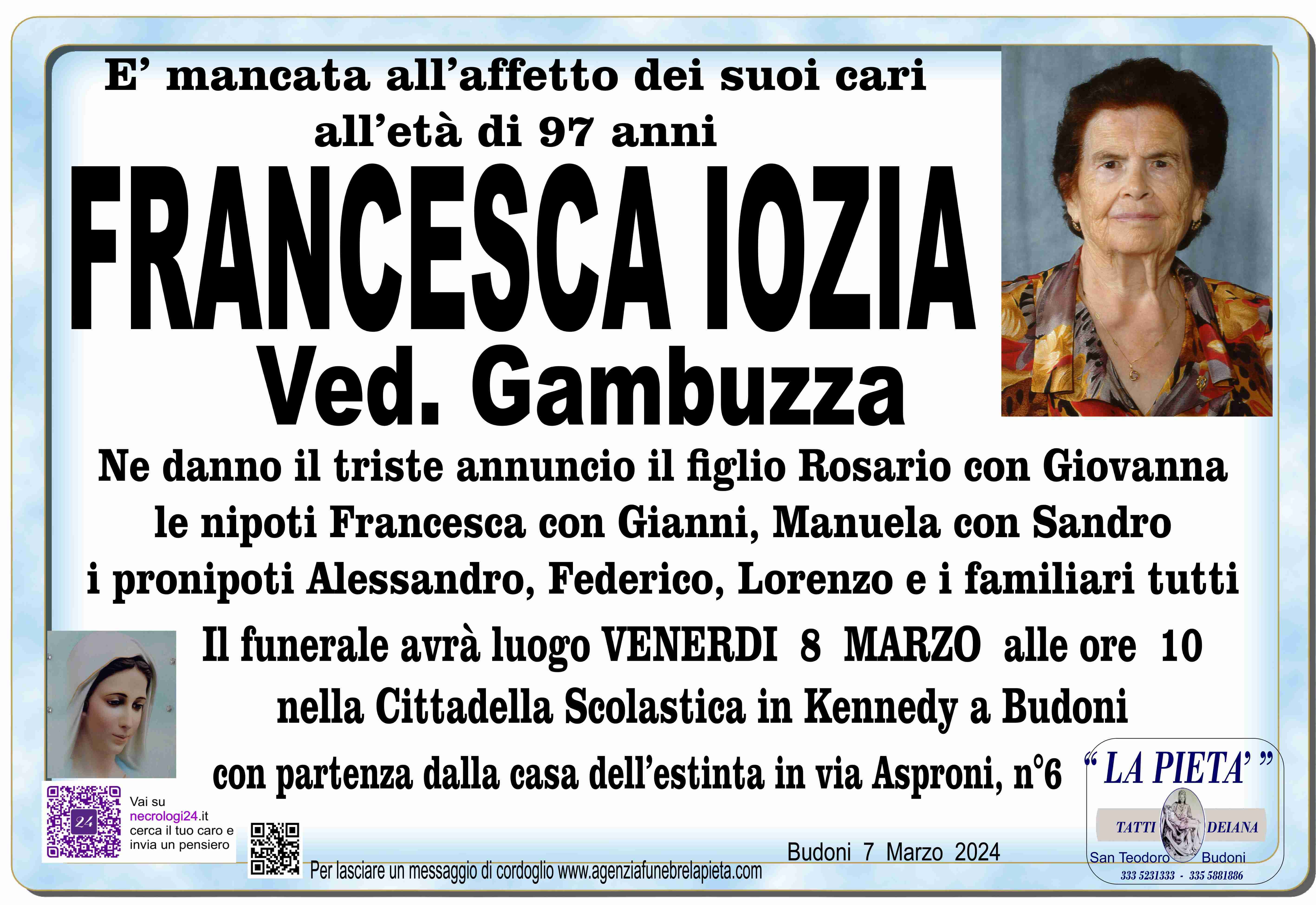 Iozia Francesca