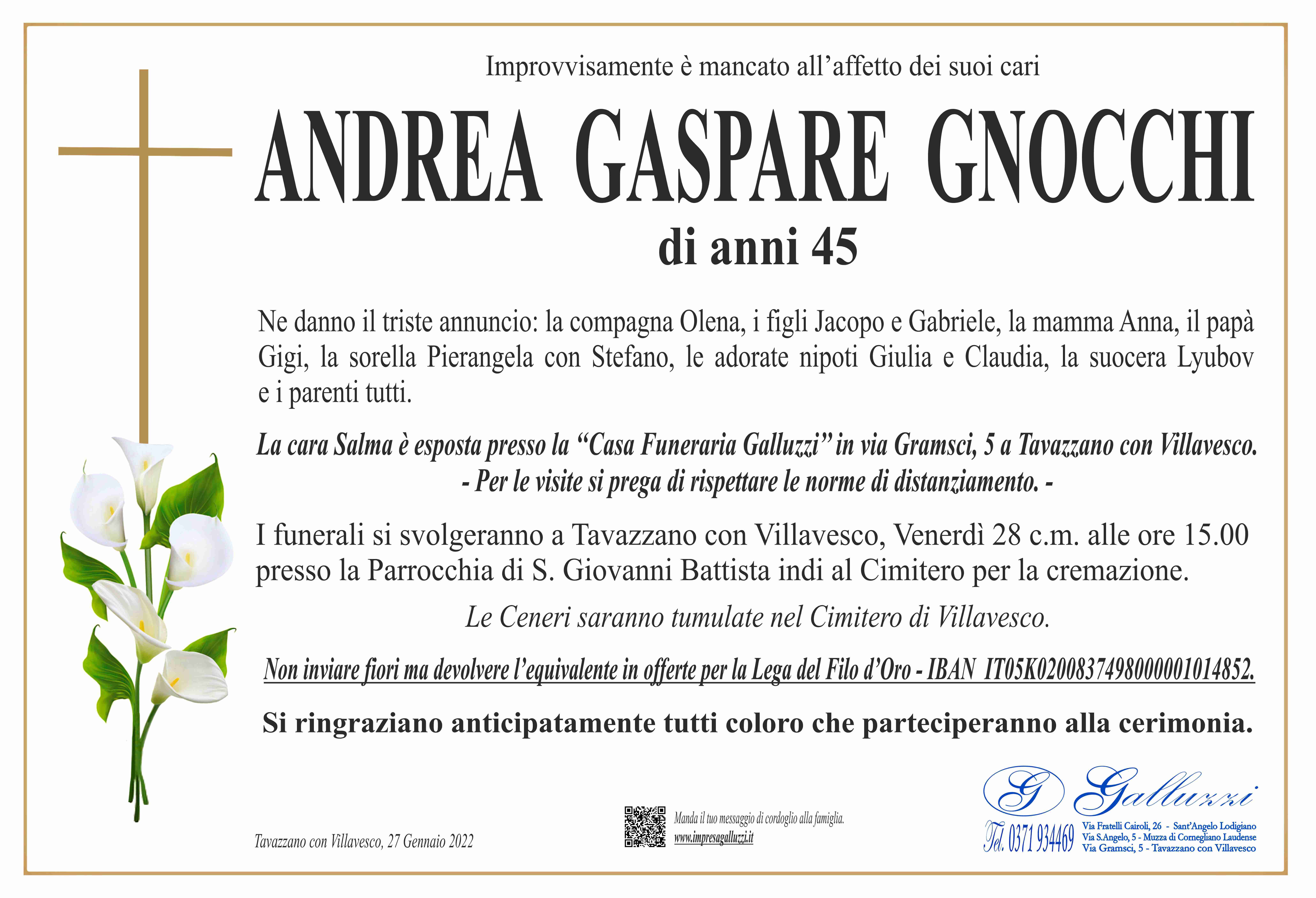 Andrea Gaspare Gnocchi