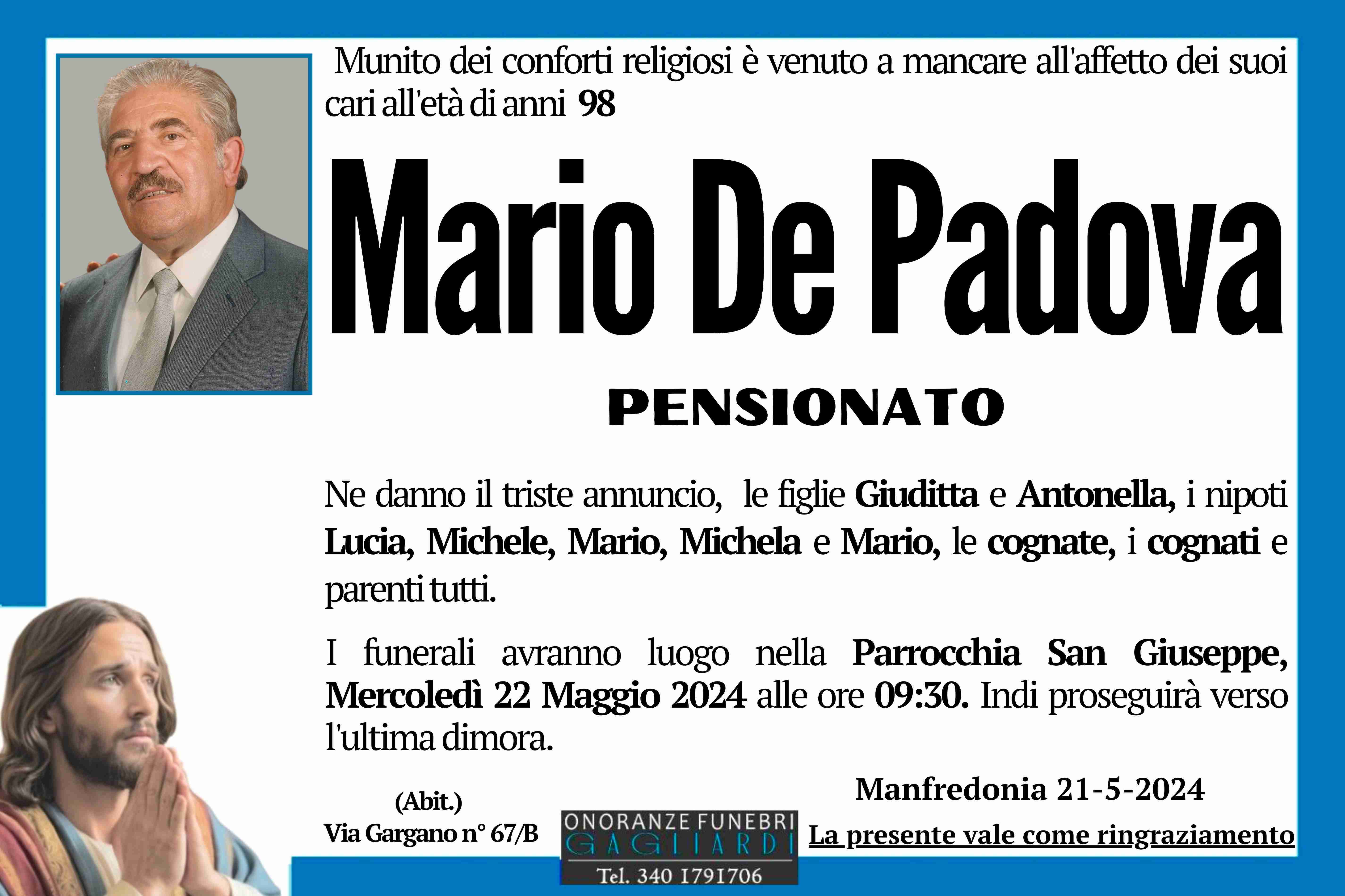 Mario De Padova