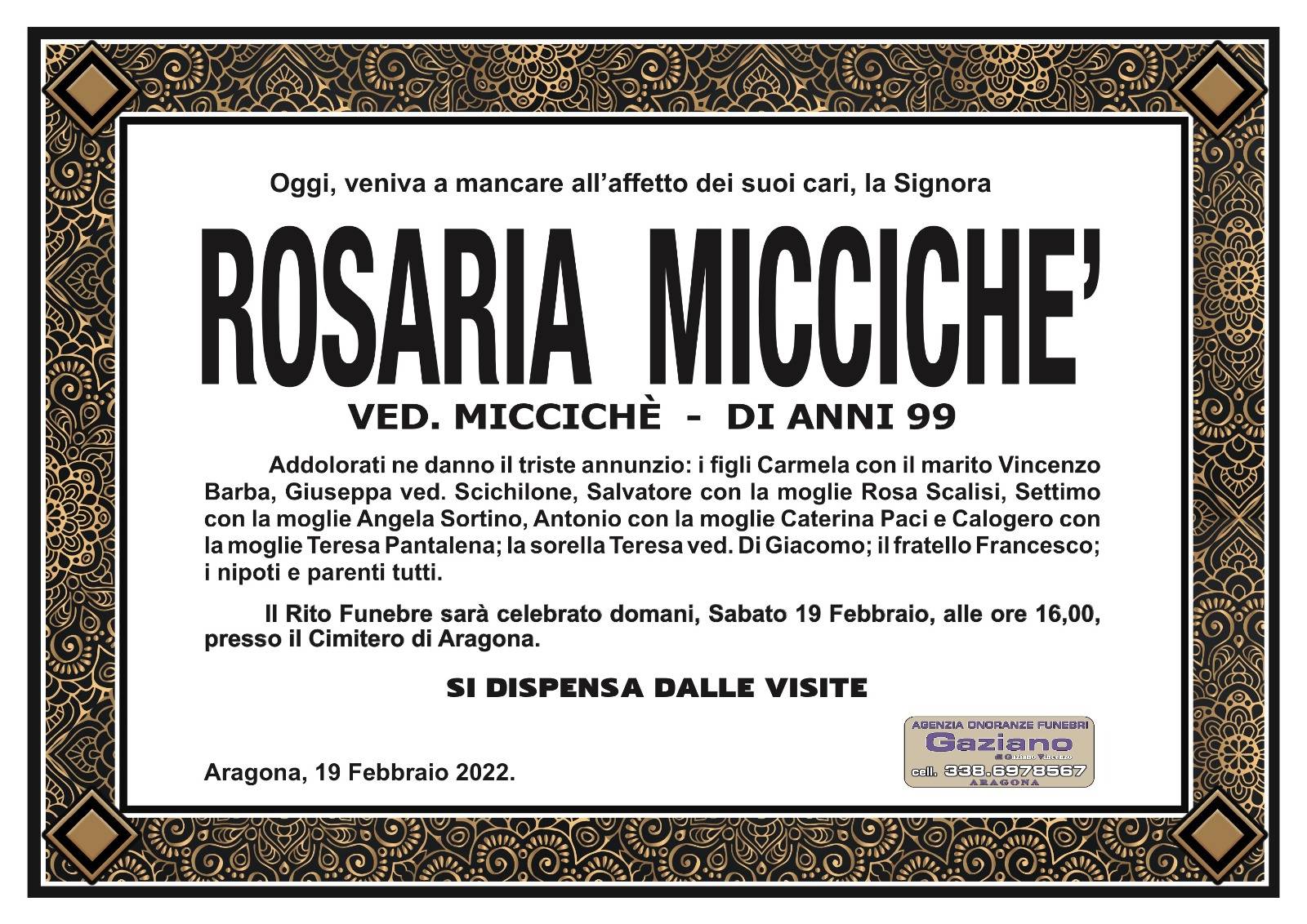Rosaria Miccichè