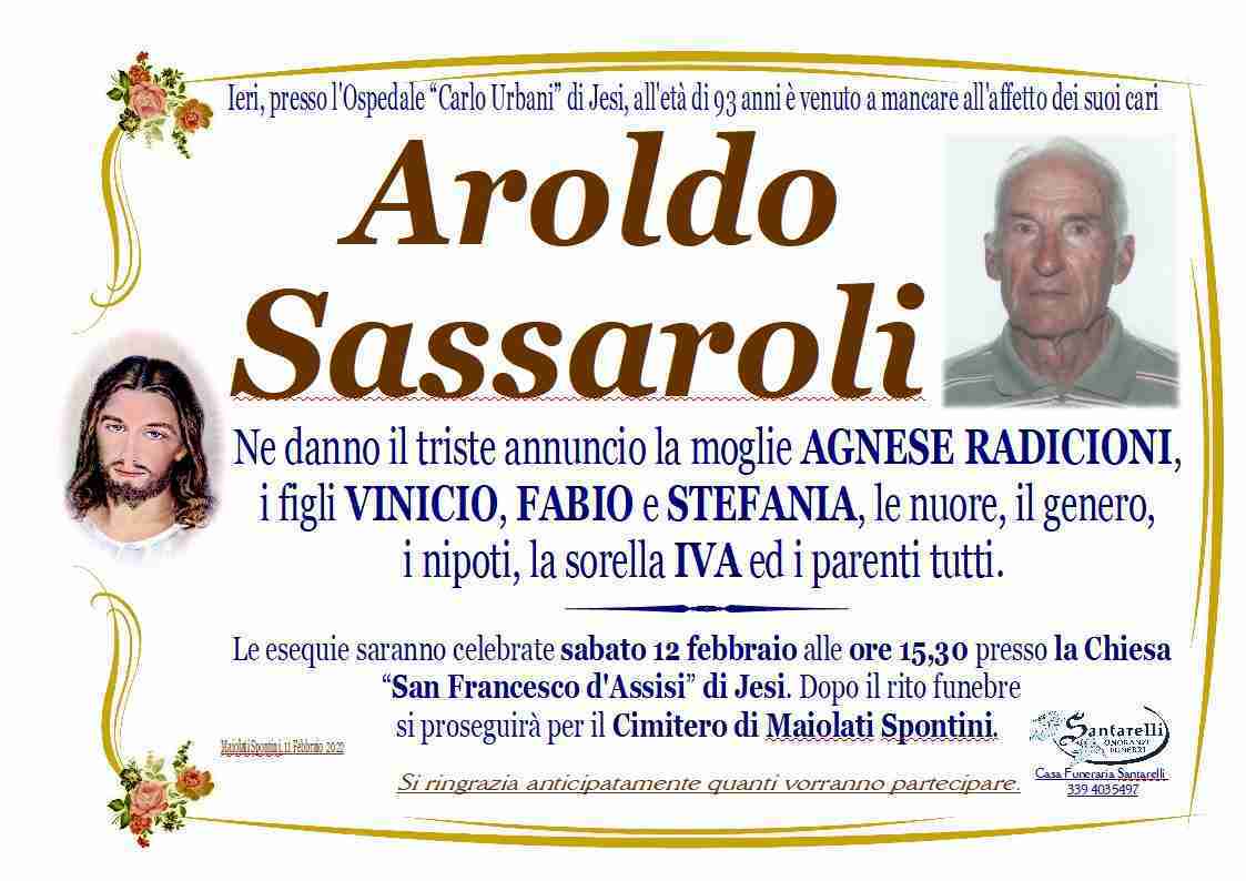 Aroldo Sassaroli