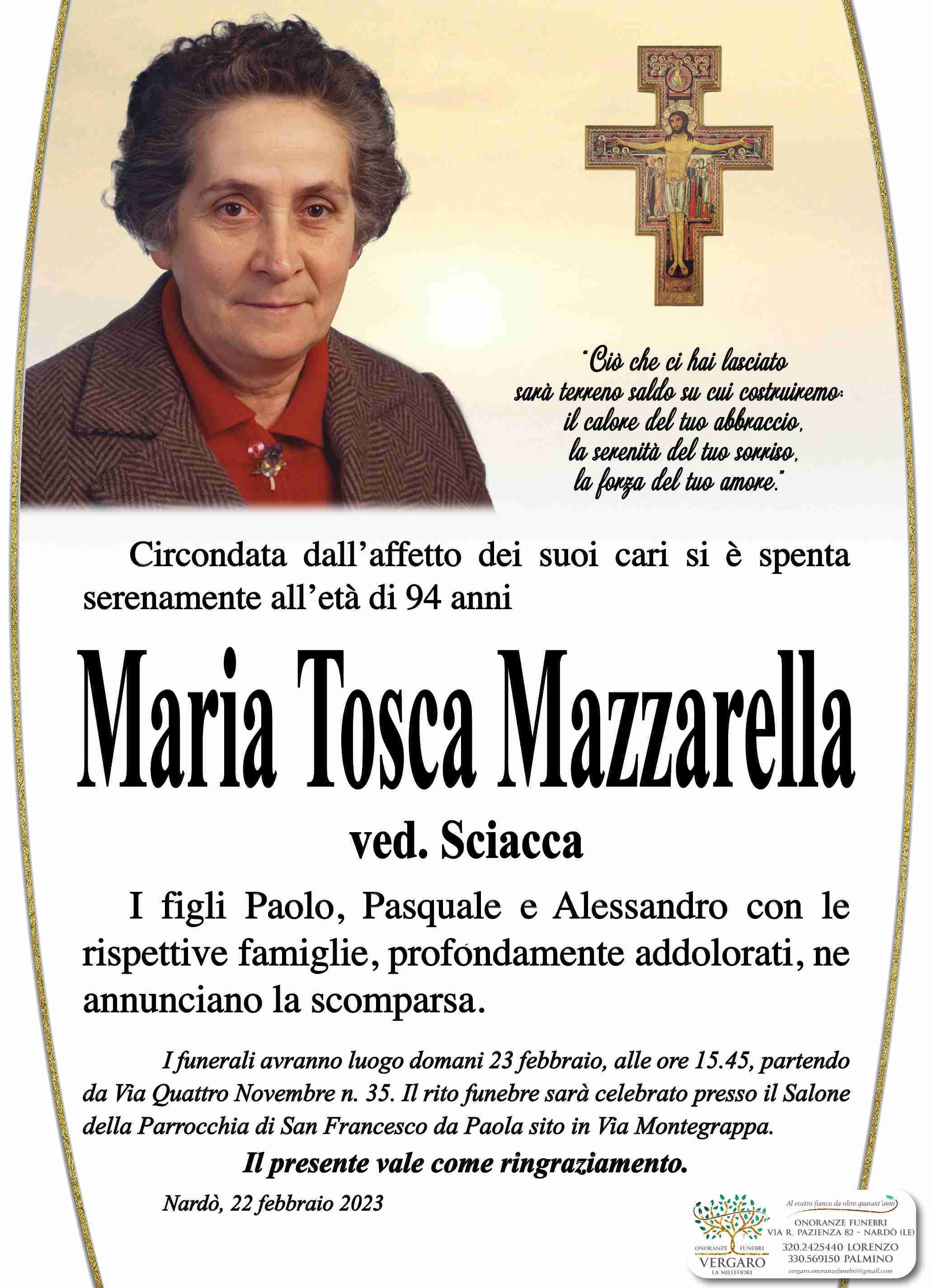 Maria Tosca Mazzarella