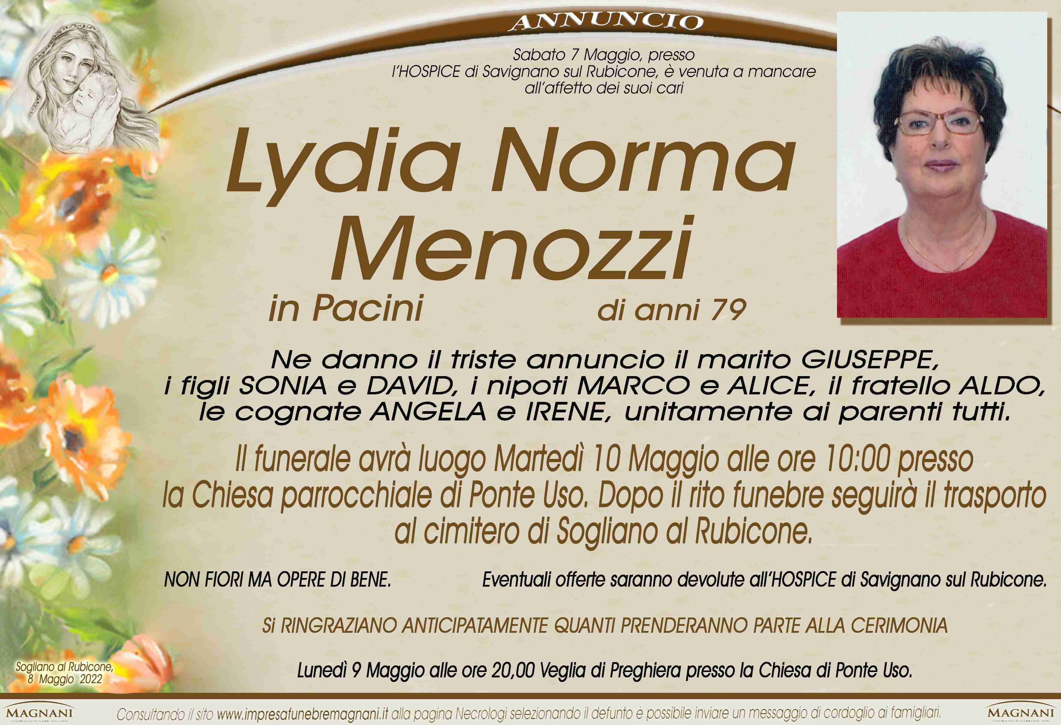 Lydia Norma Menozzi