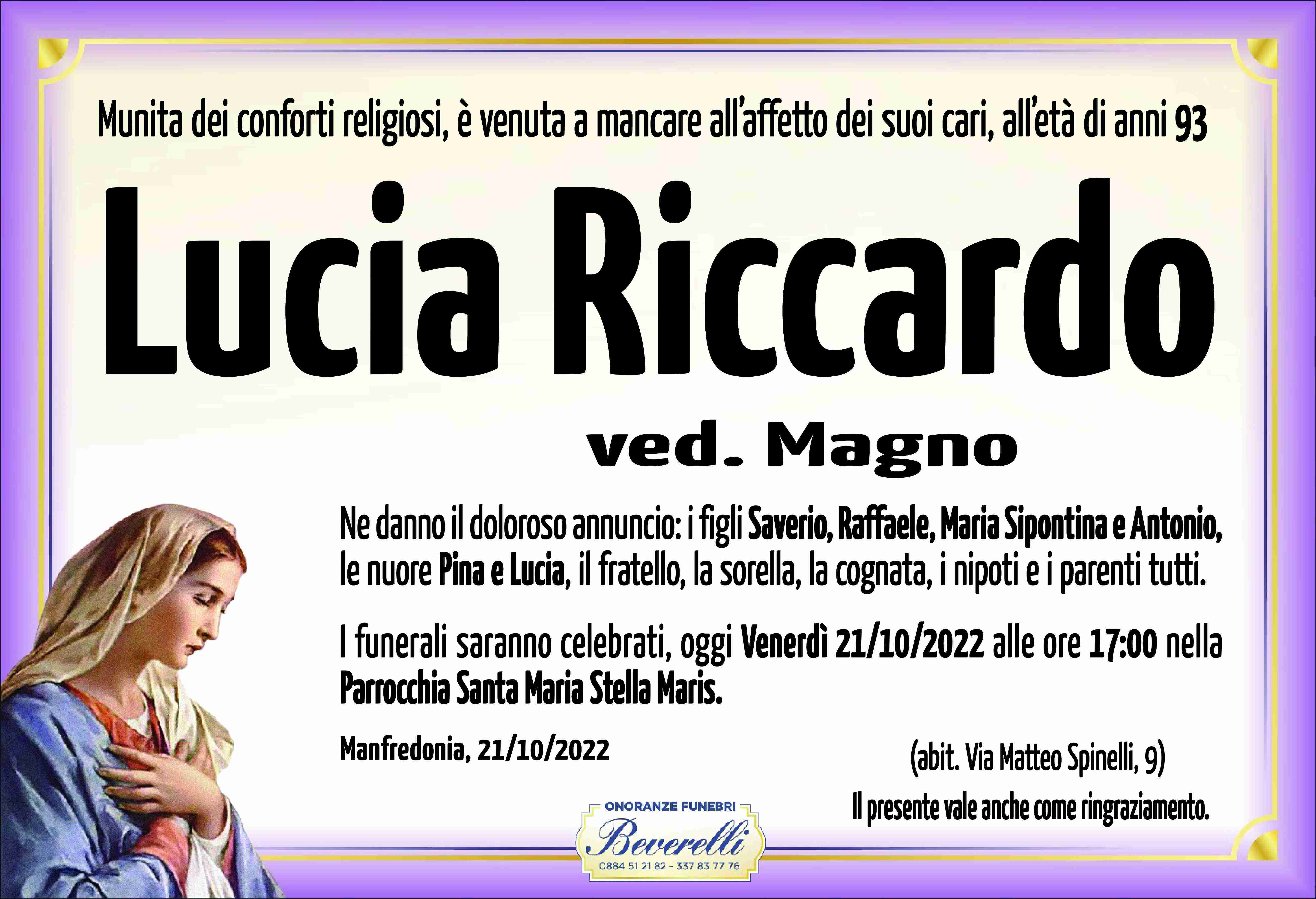 Lucia Riccardo
