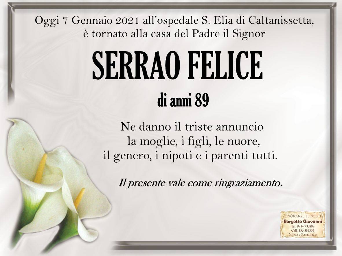 Felice Serrao