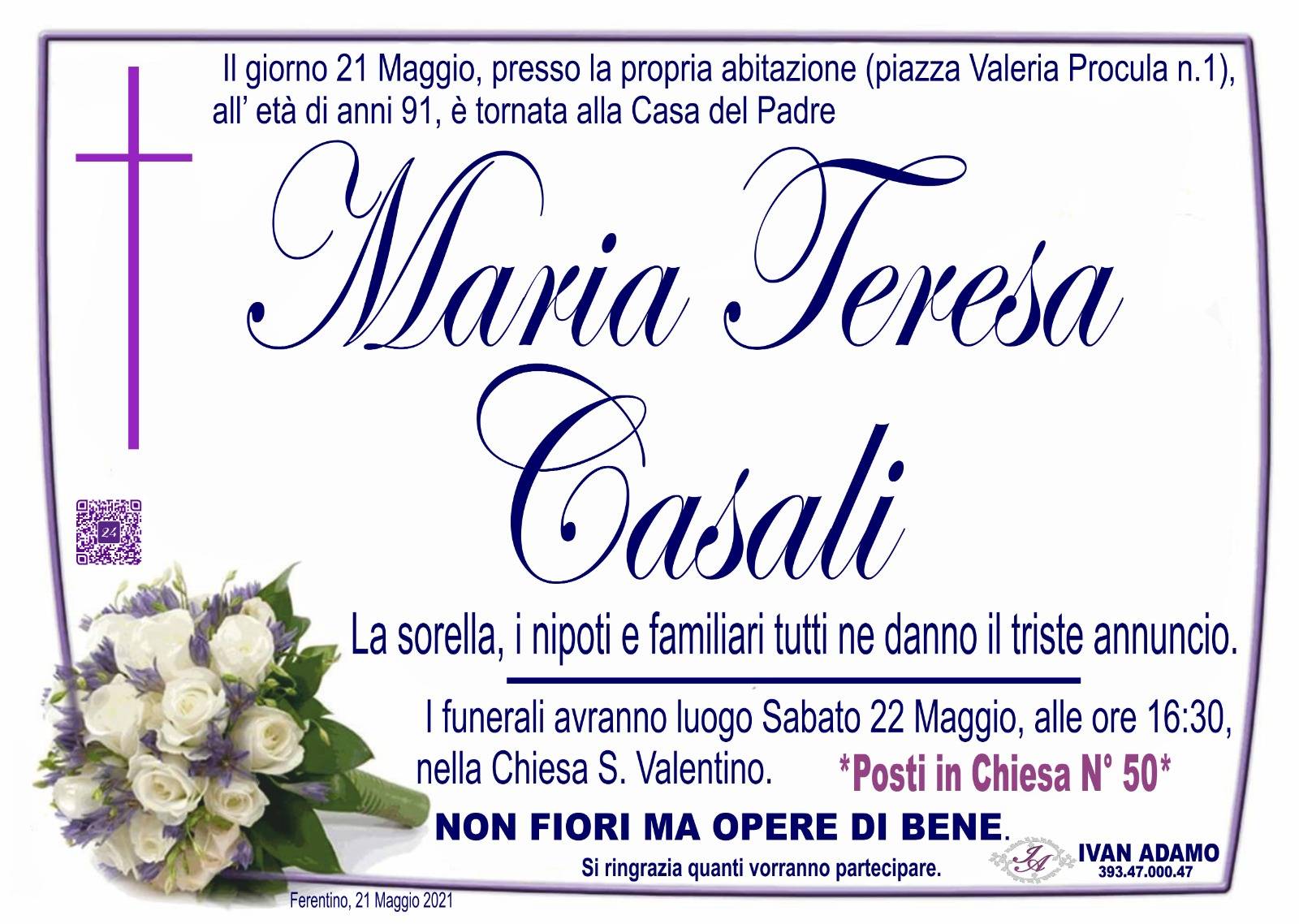 Maria Teresa Casali