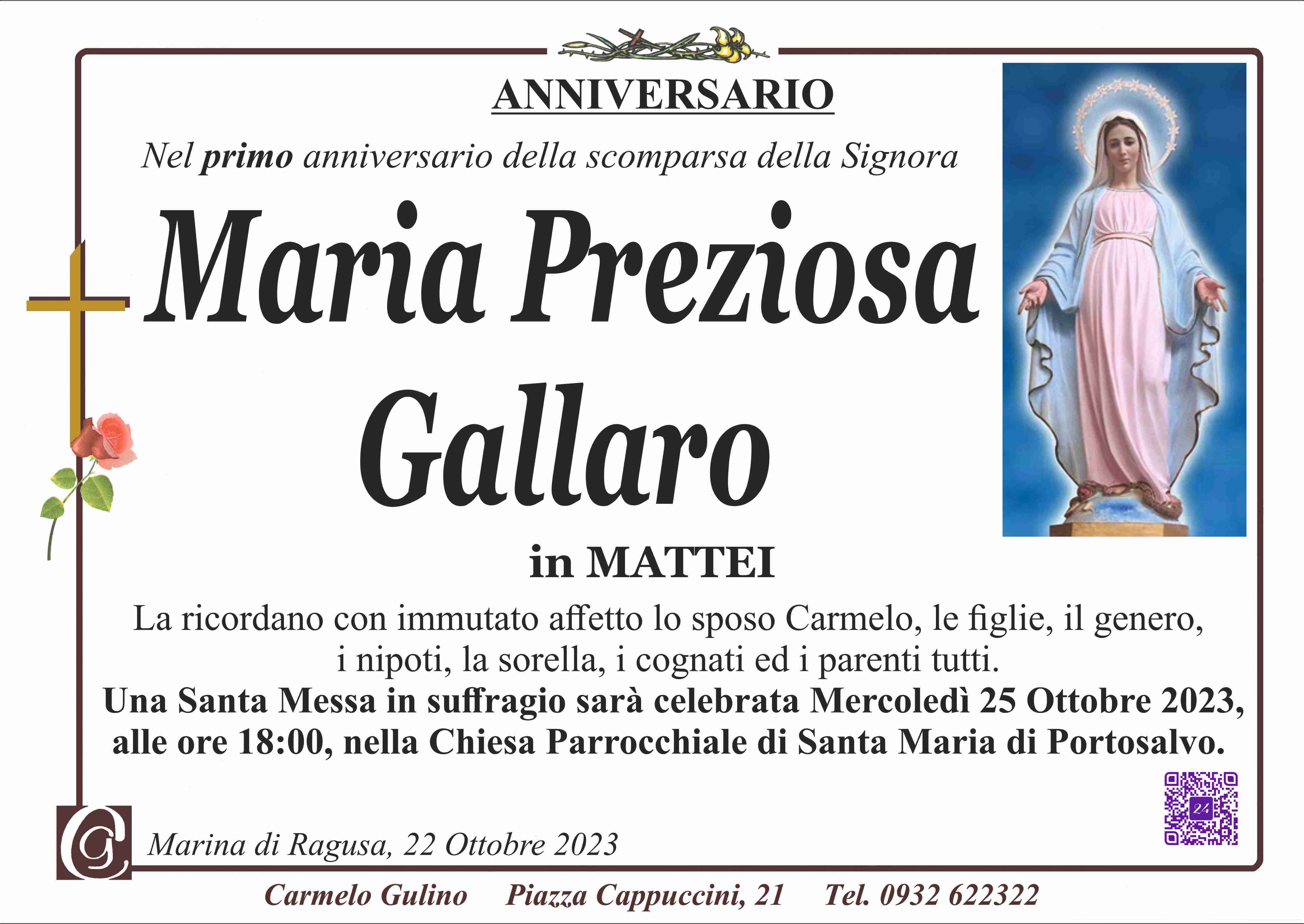 Maria Preziosa Gallaro