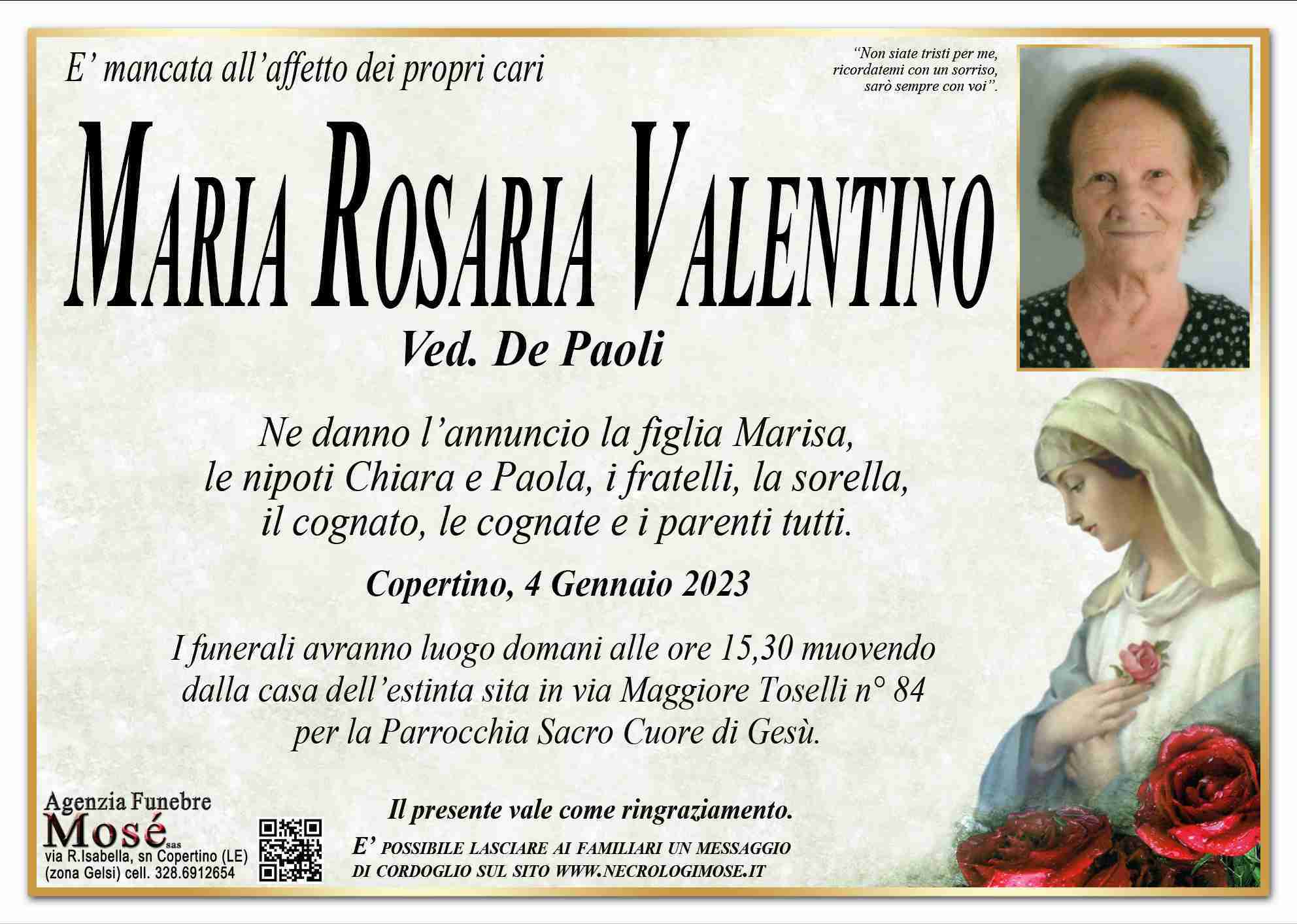 Maria Rosaria Valentino