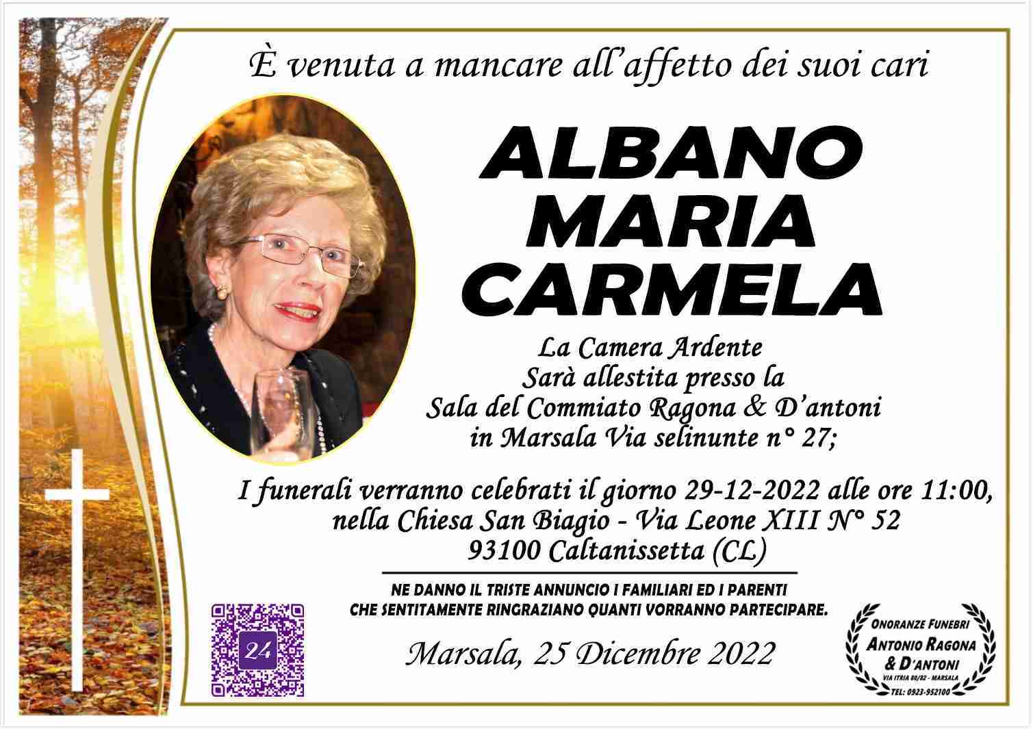 Maria Carmela Albano