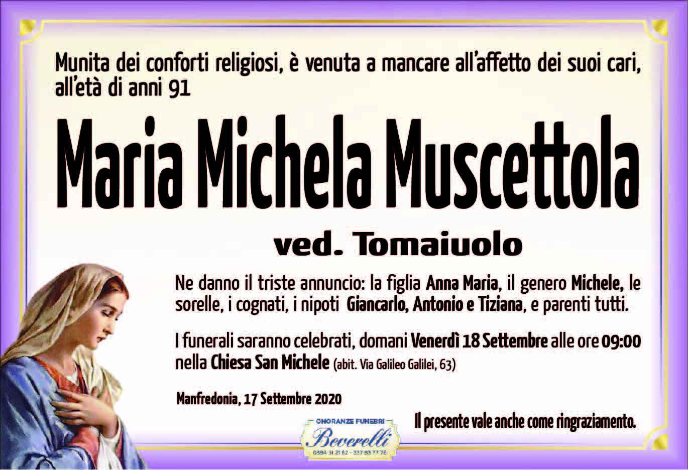 Maria Michela Muscettola