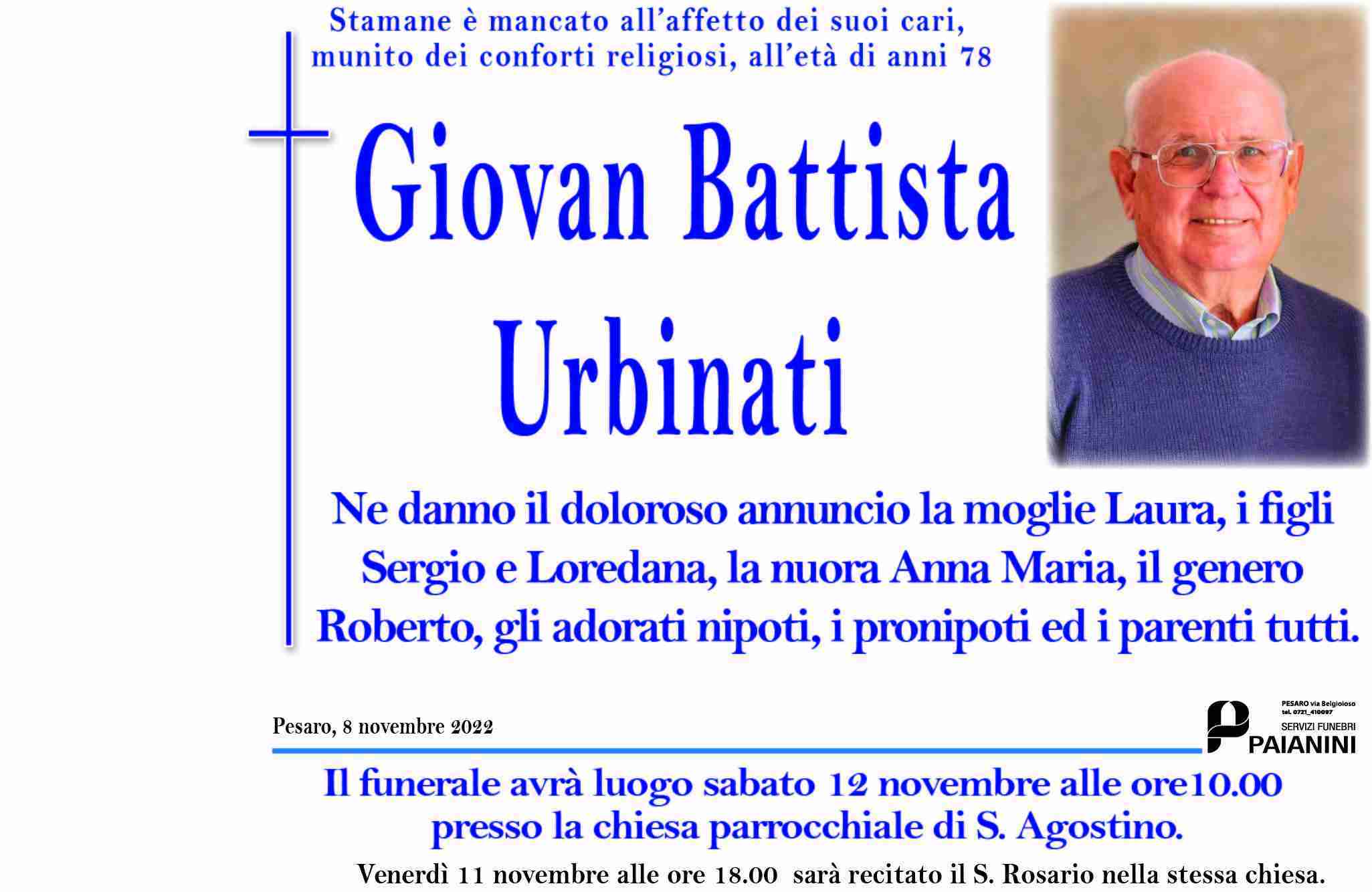Giovan Battista Urbinati