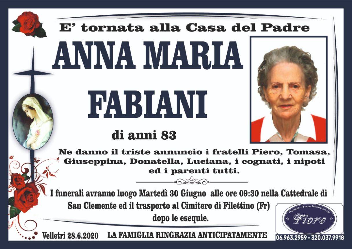 Anna Maria Fabiani