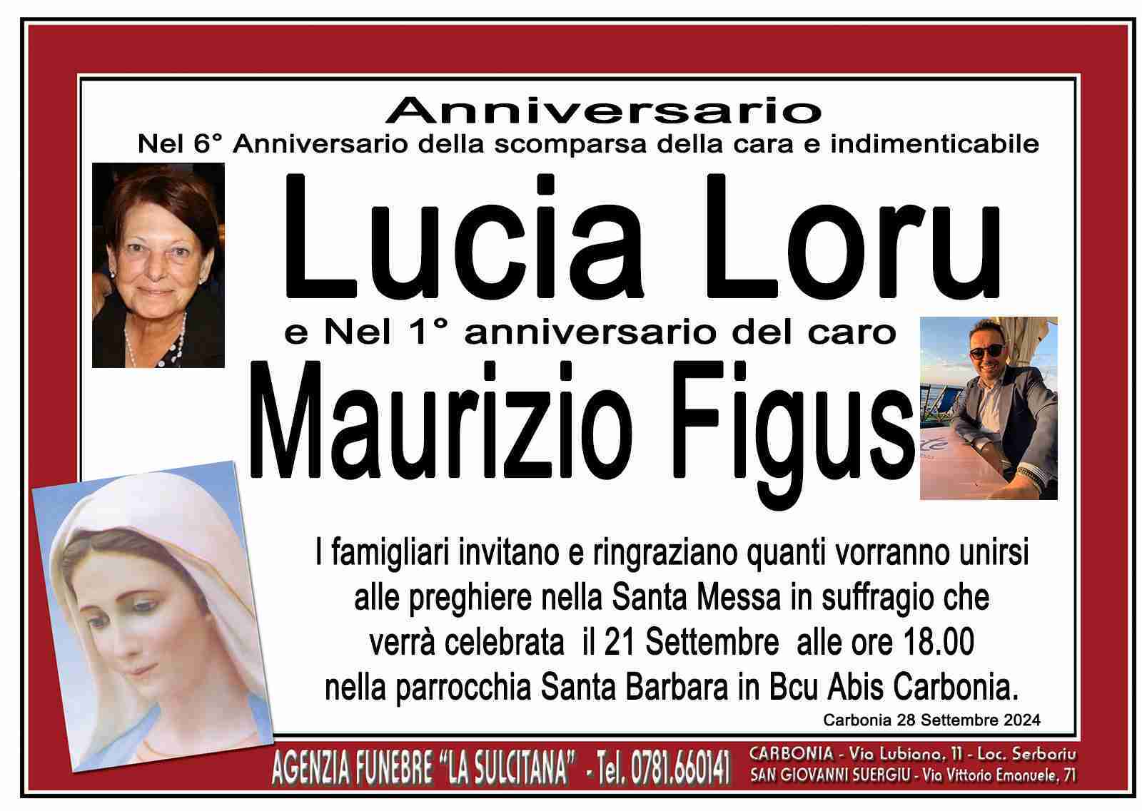 Lucia Loru e Maurizio Figus