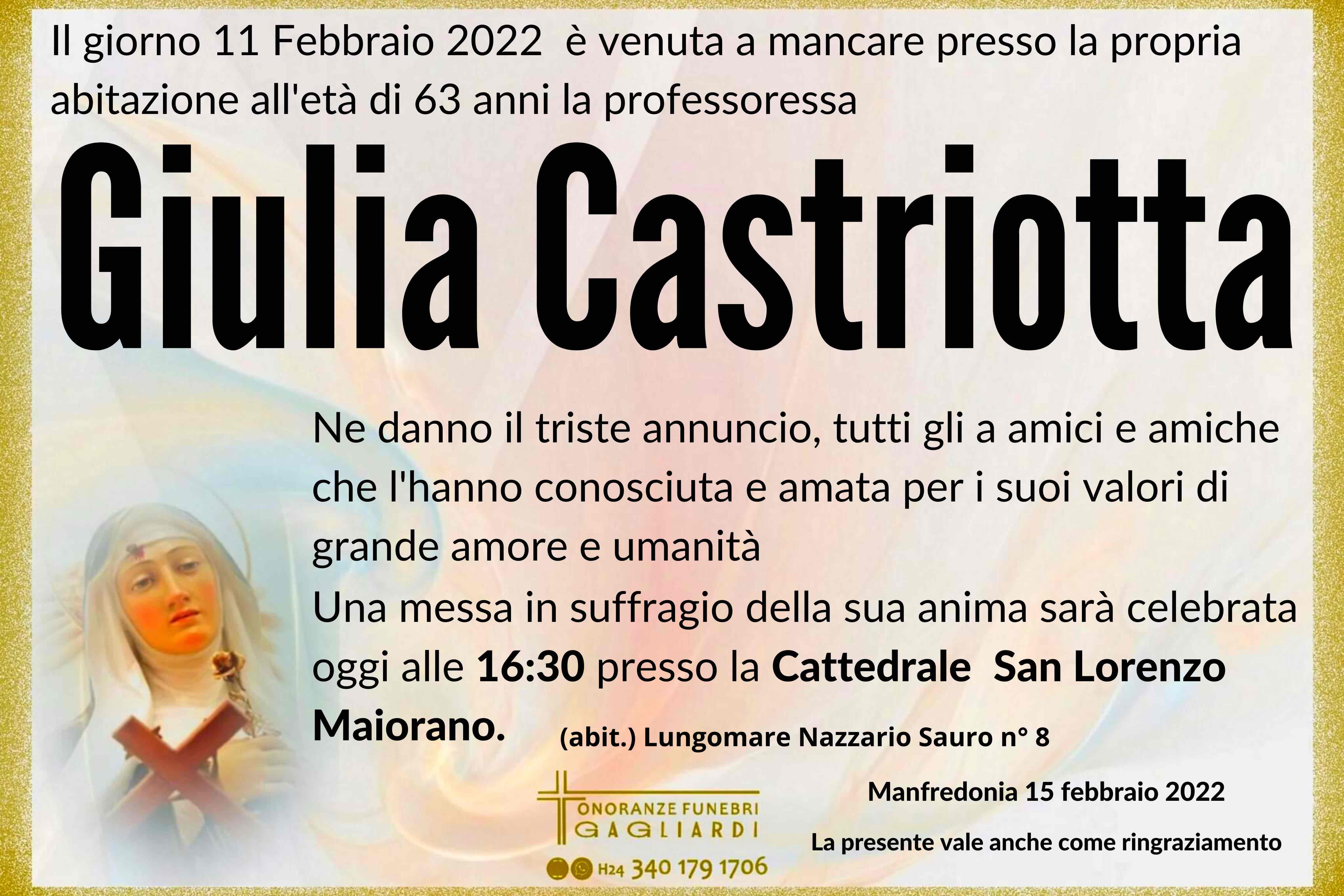 Giulia Castriotta