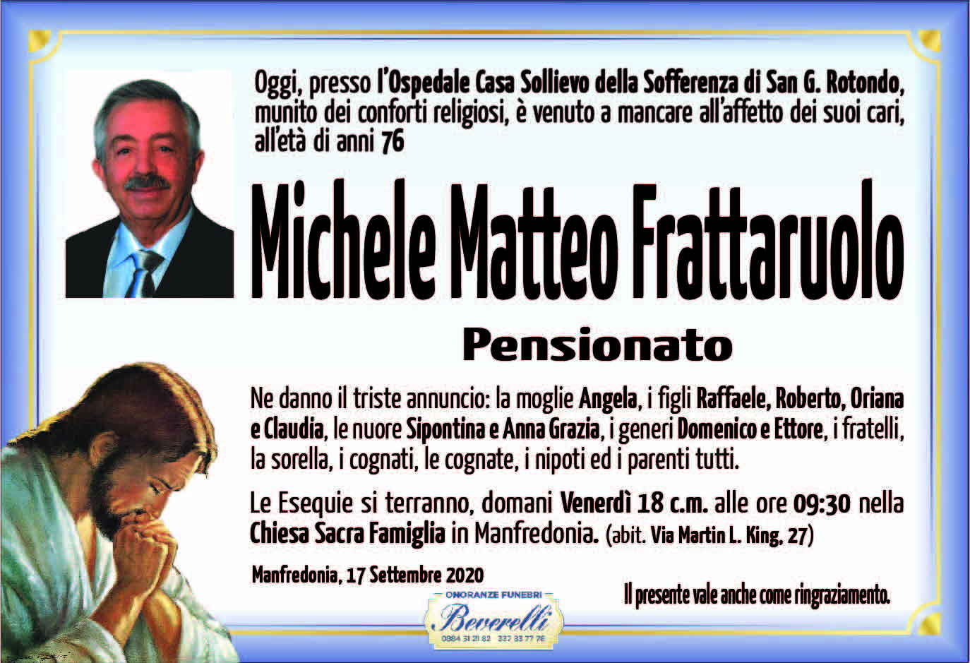 Michele Matteo Frattaruolo