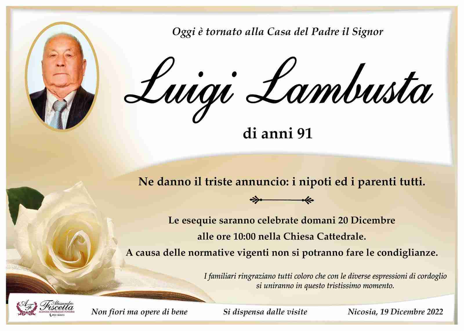 Luigi Lambusta