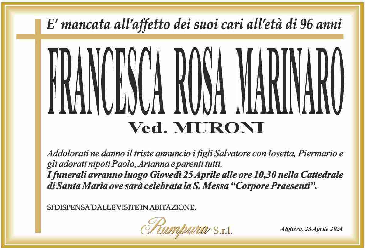 Francesca Rosa Marinaro