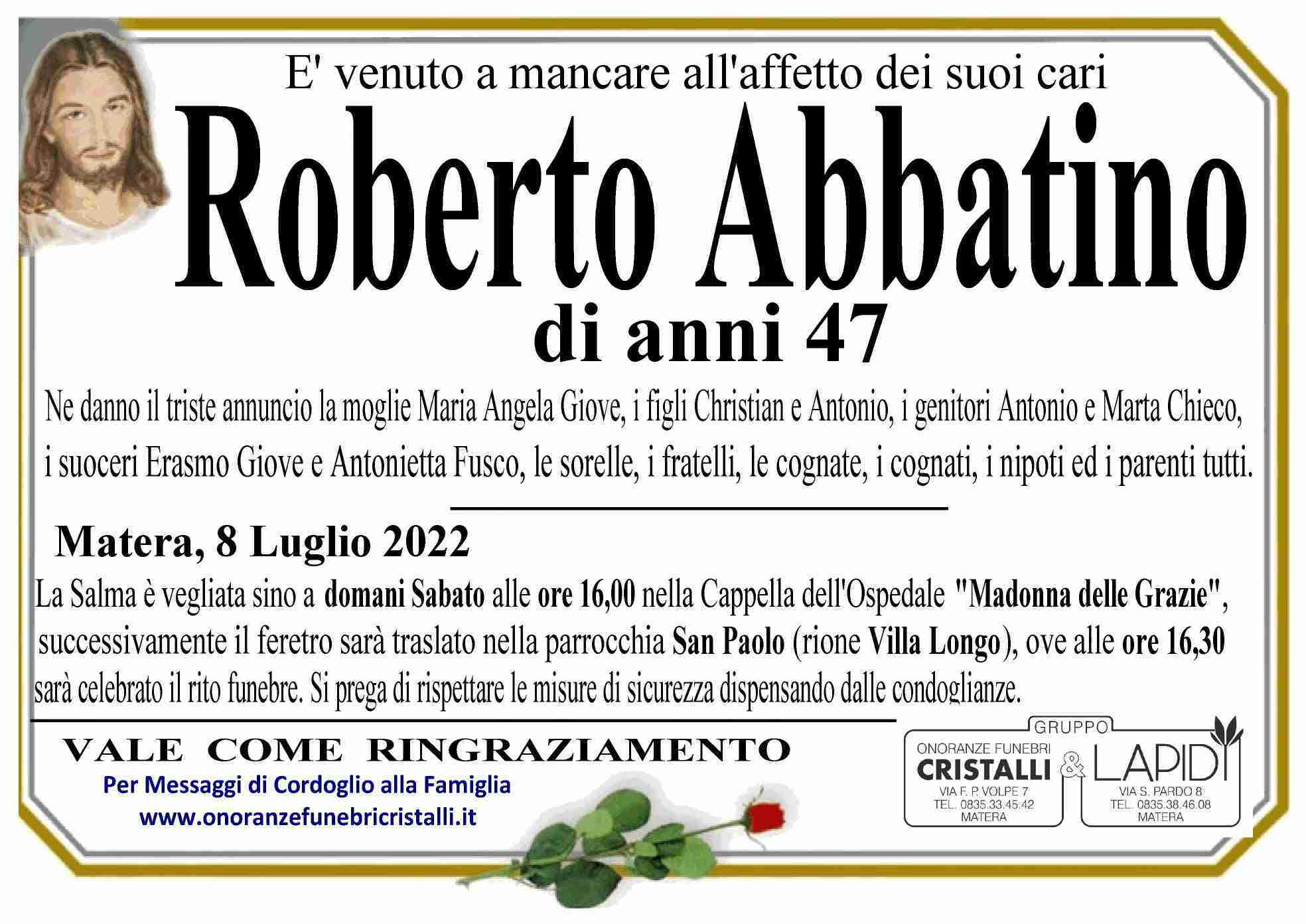 Roberto Abbatino