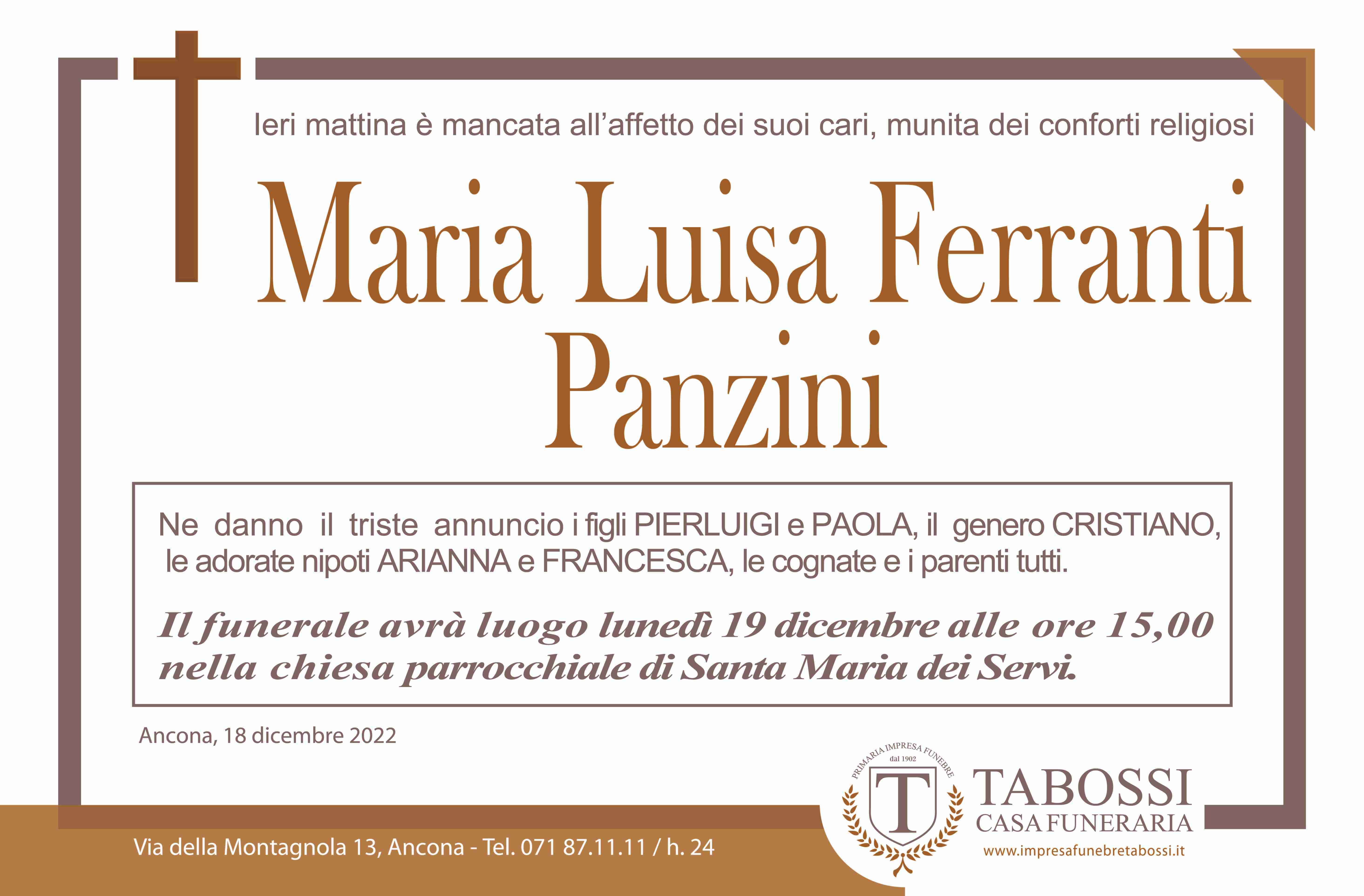Maria Luisa Ferranti Laurenzi