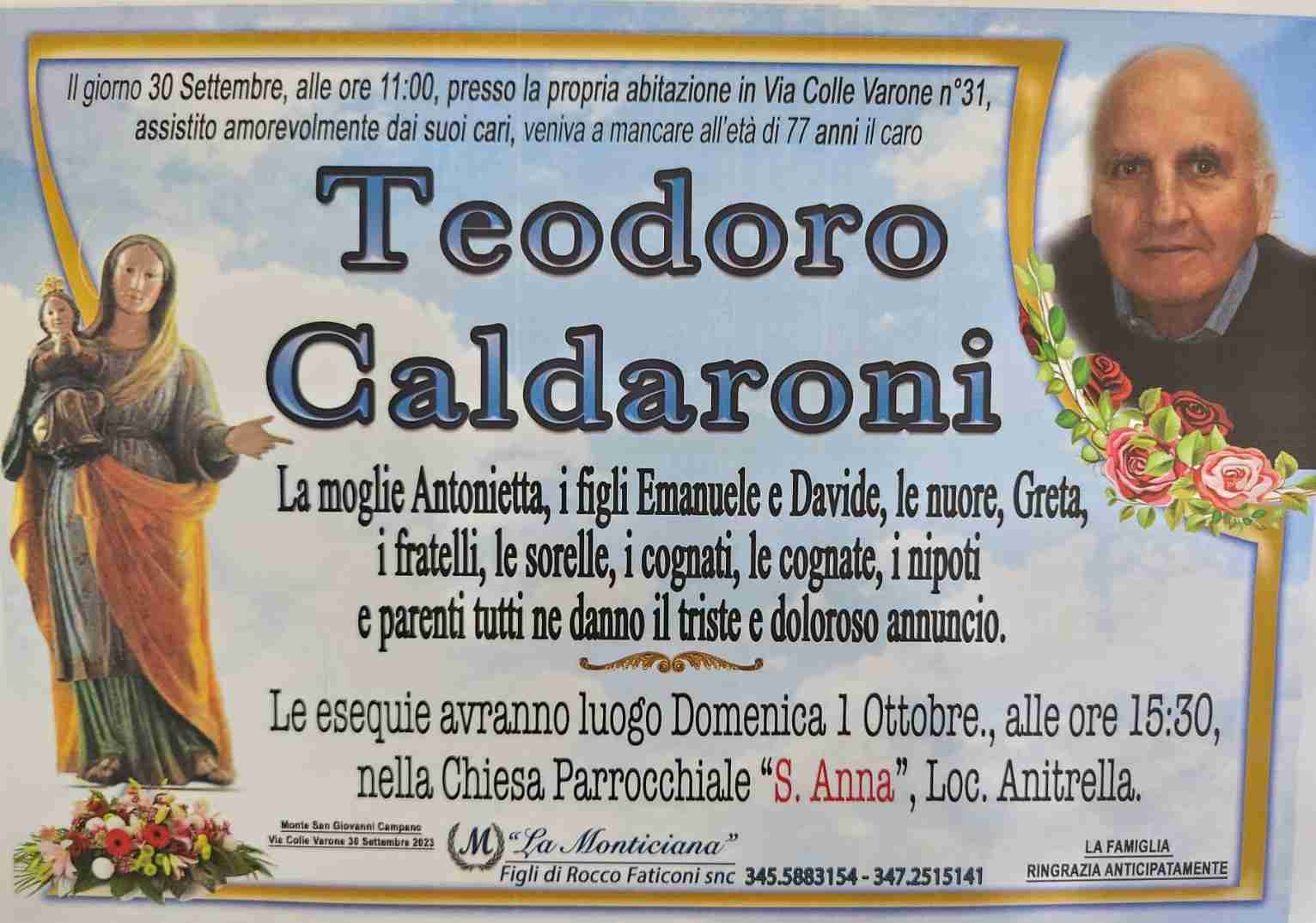 Teodoro Caldaroni