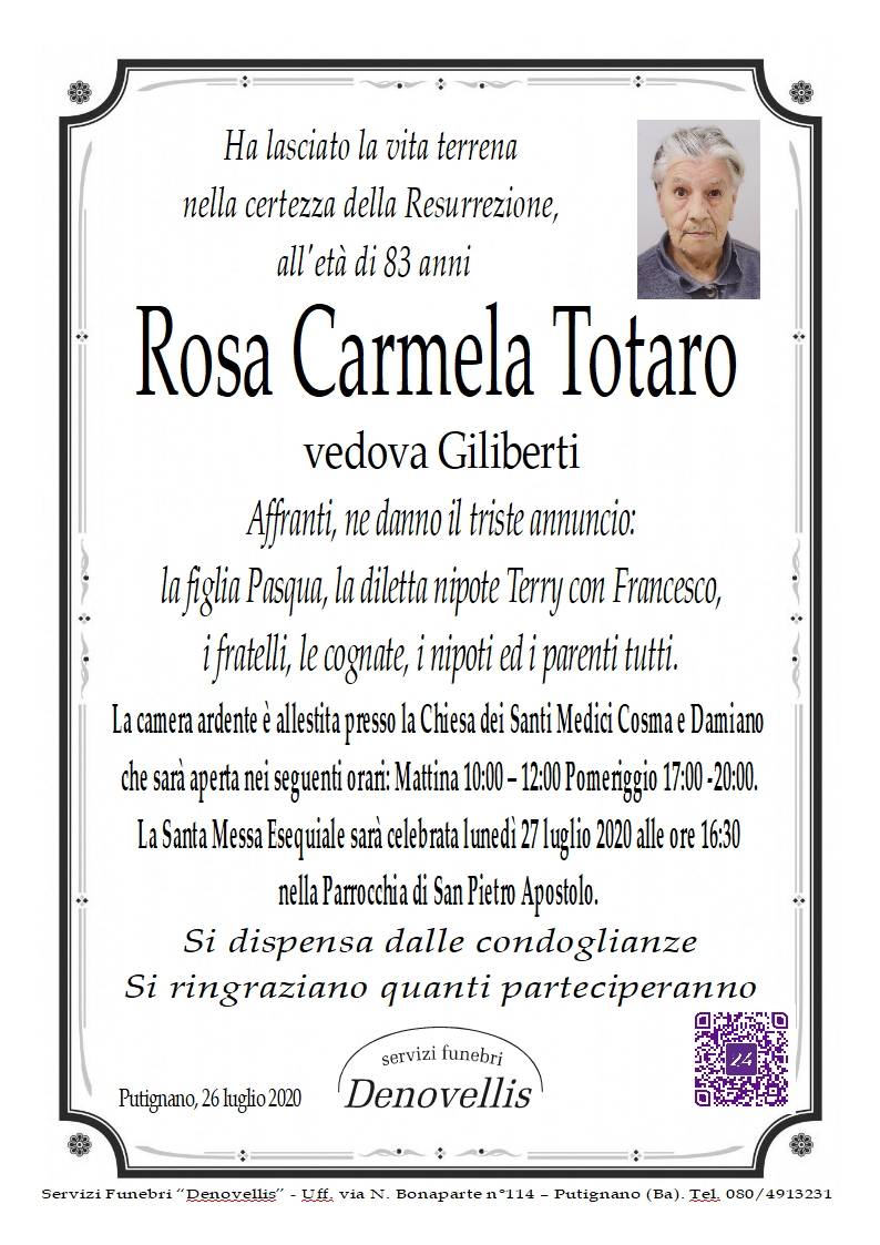 Rosa Carmela Totaro