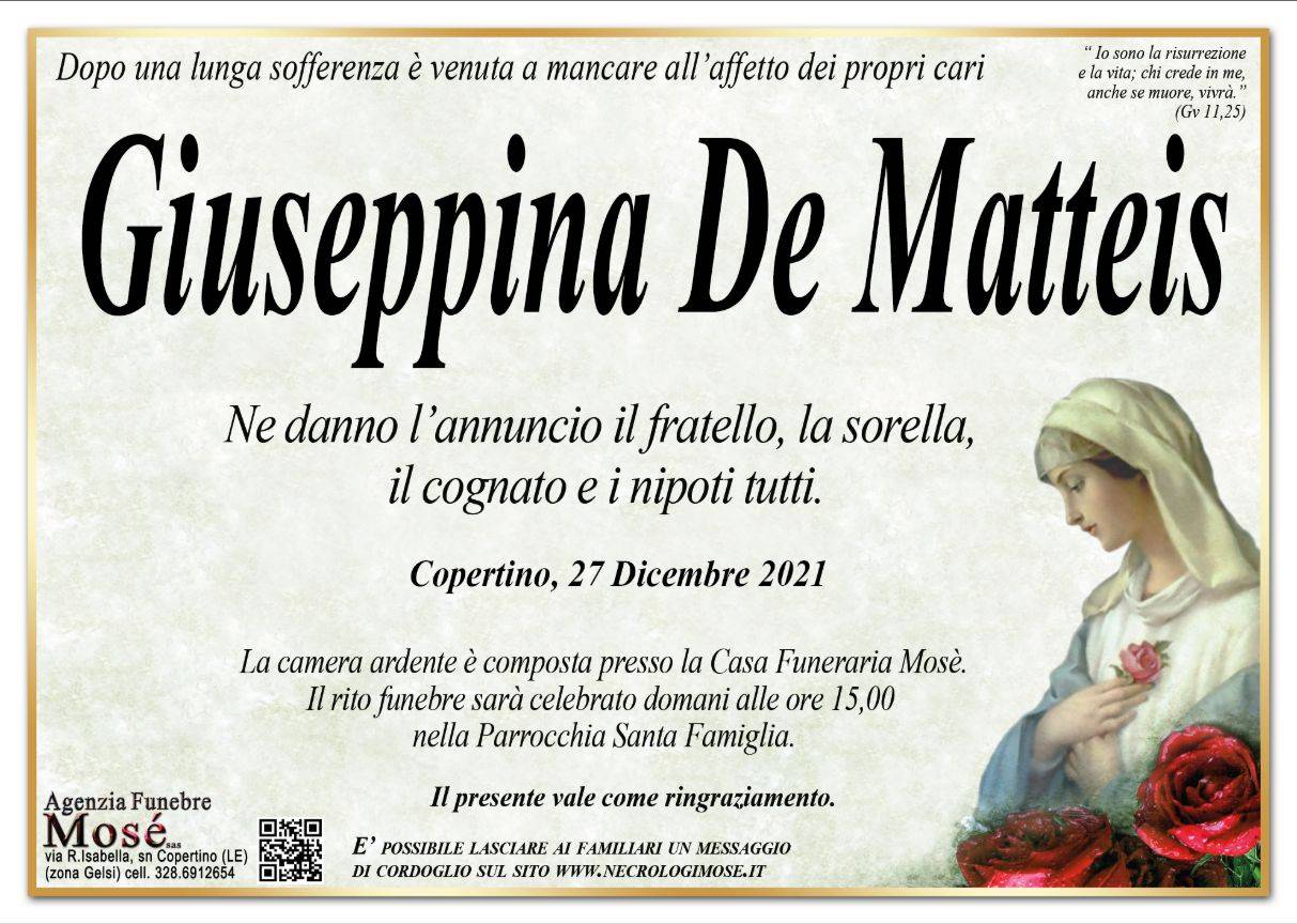 Giuseppina De Matteis