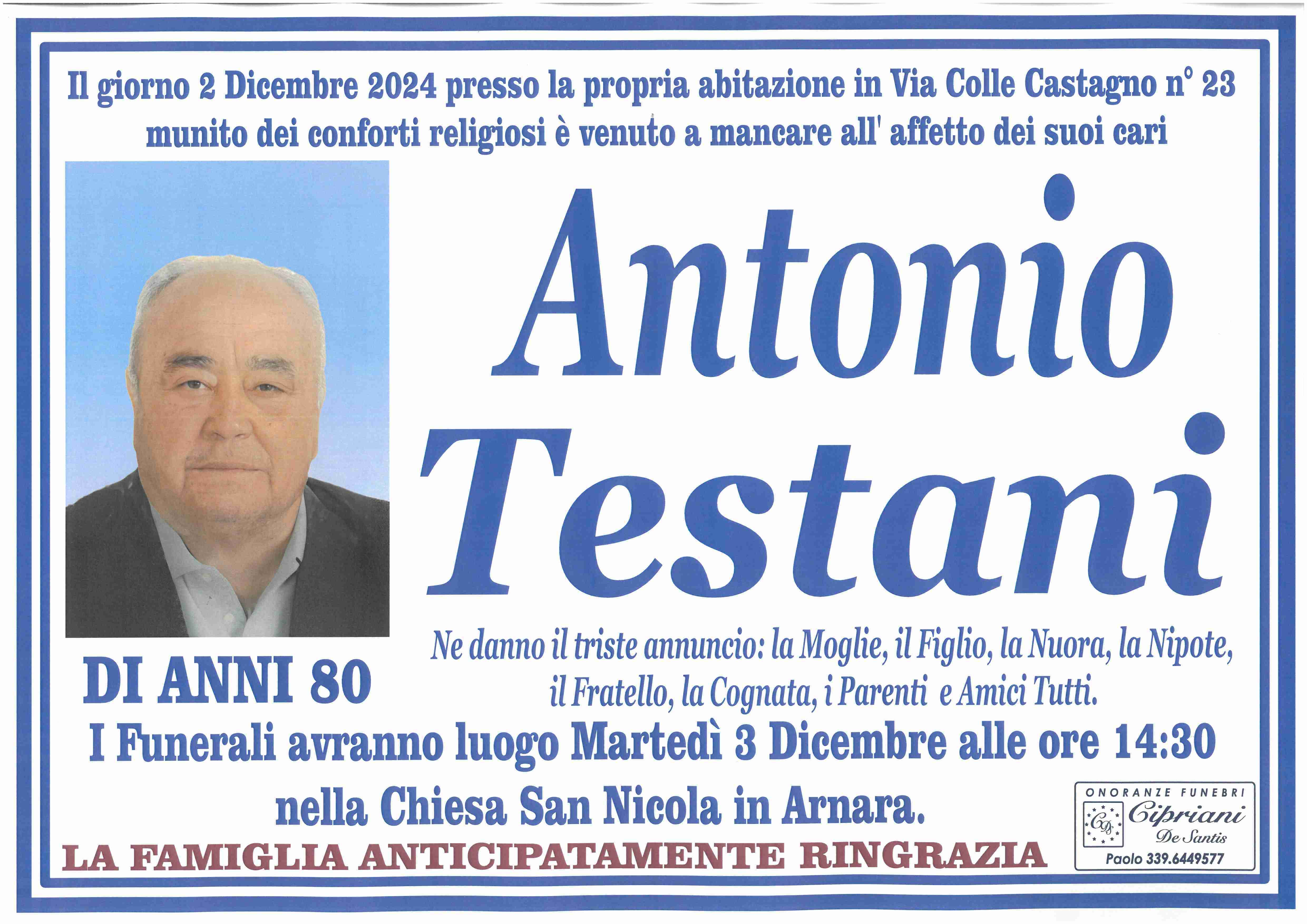 Antonio Testani