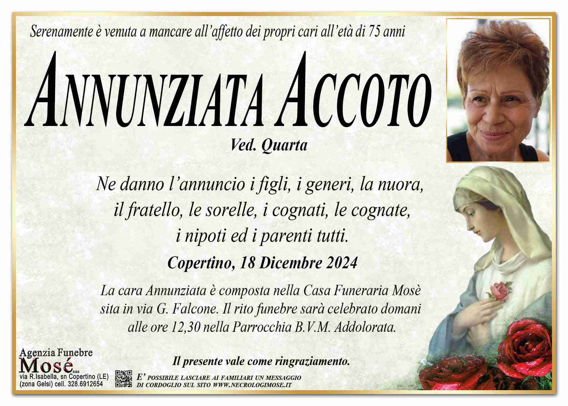 Annunziata Accoto