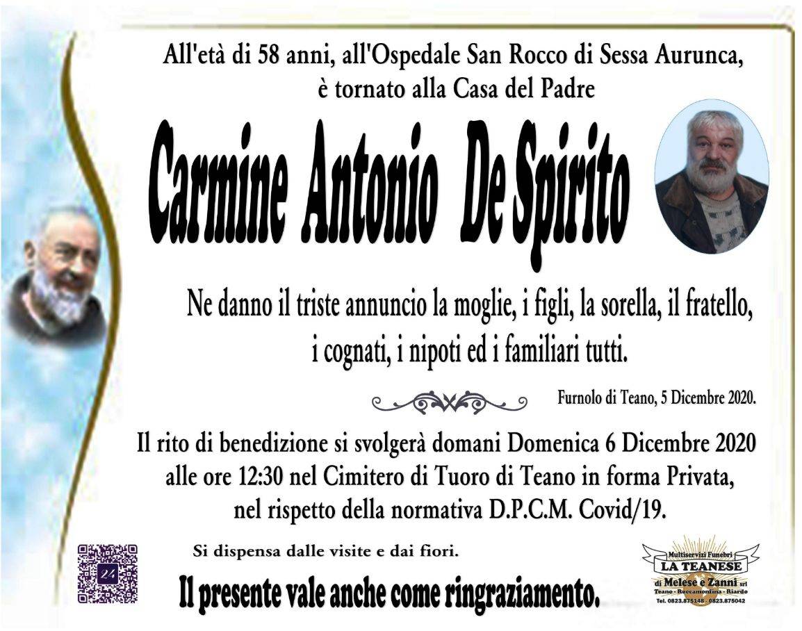 Carmine Antonio De Spirito