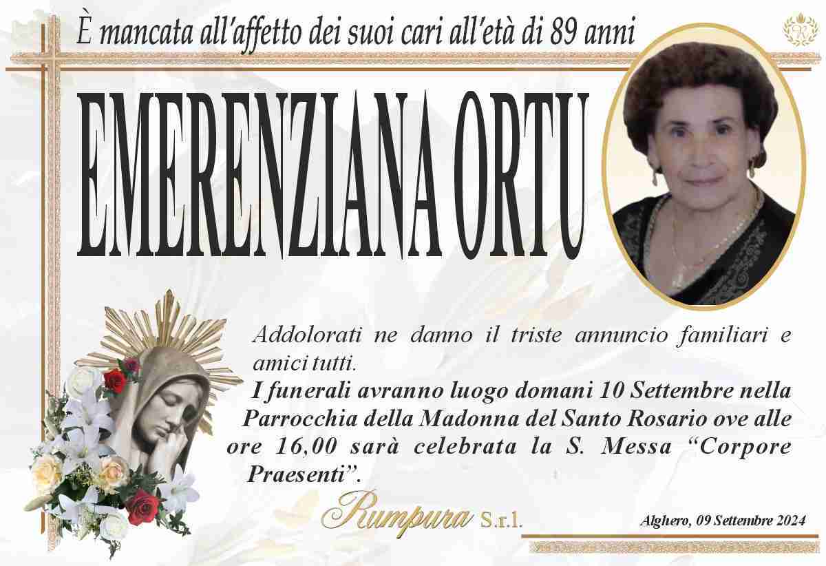 Emerenziana Ortu