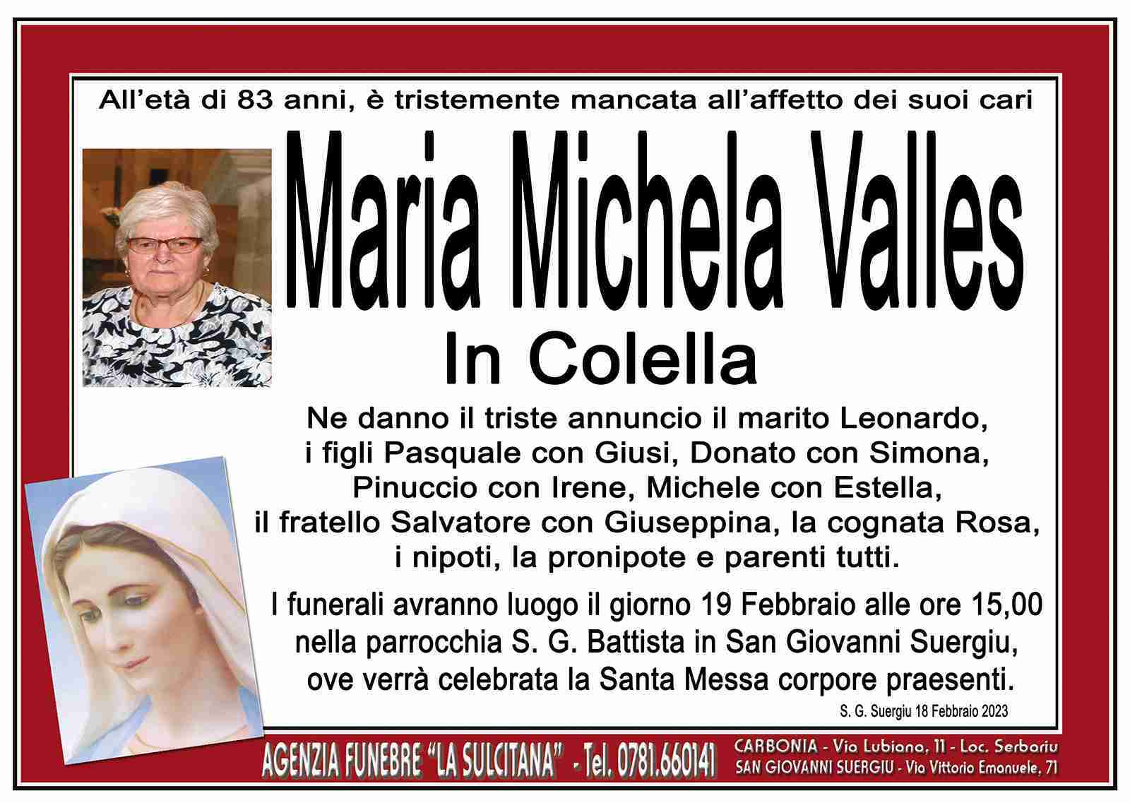 Maria Michela Valles