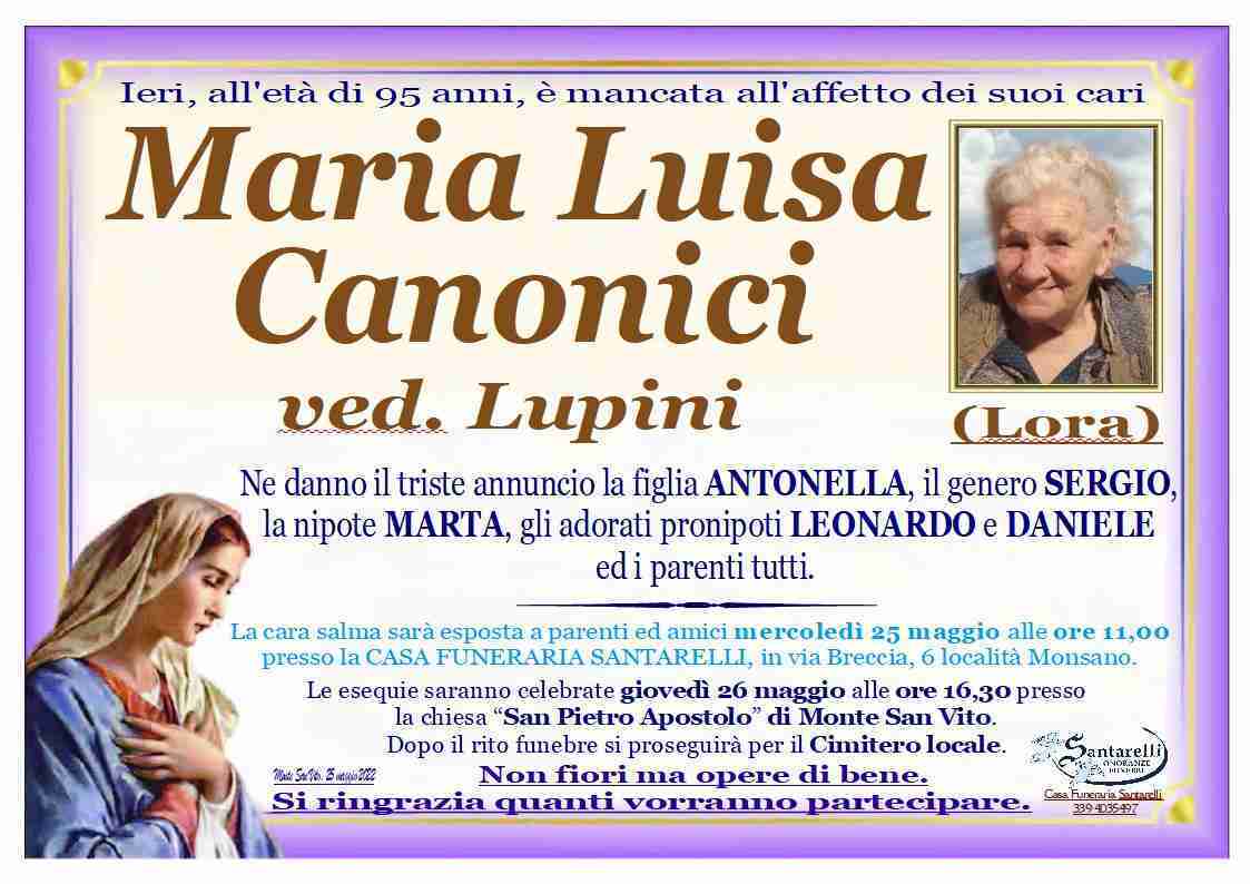 Maria Luisa Canonici