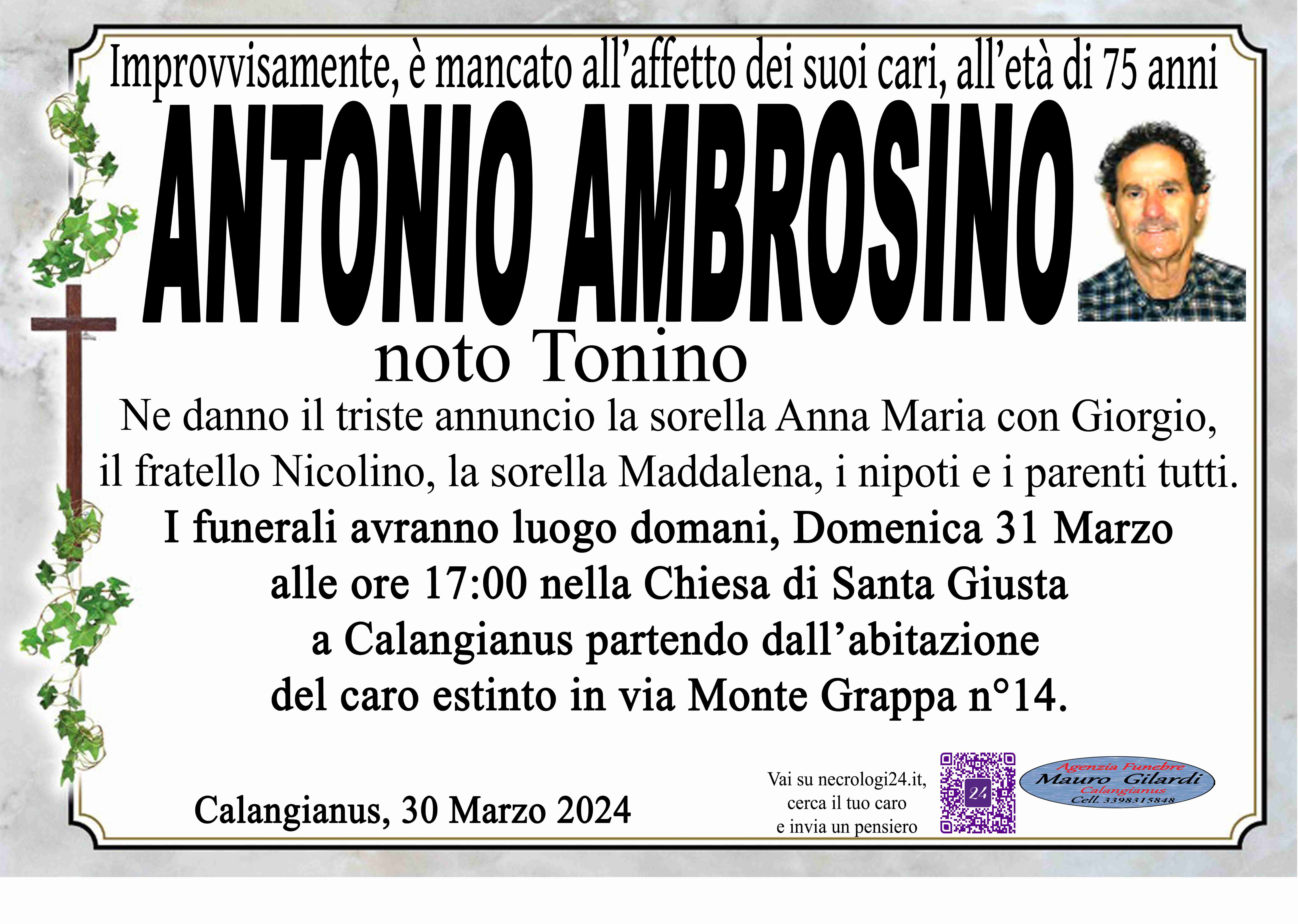 Antonio Ambrosino
