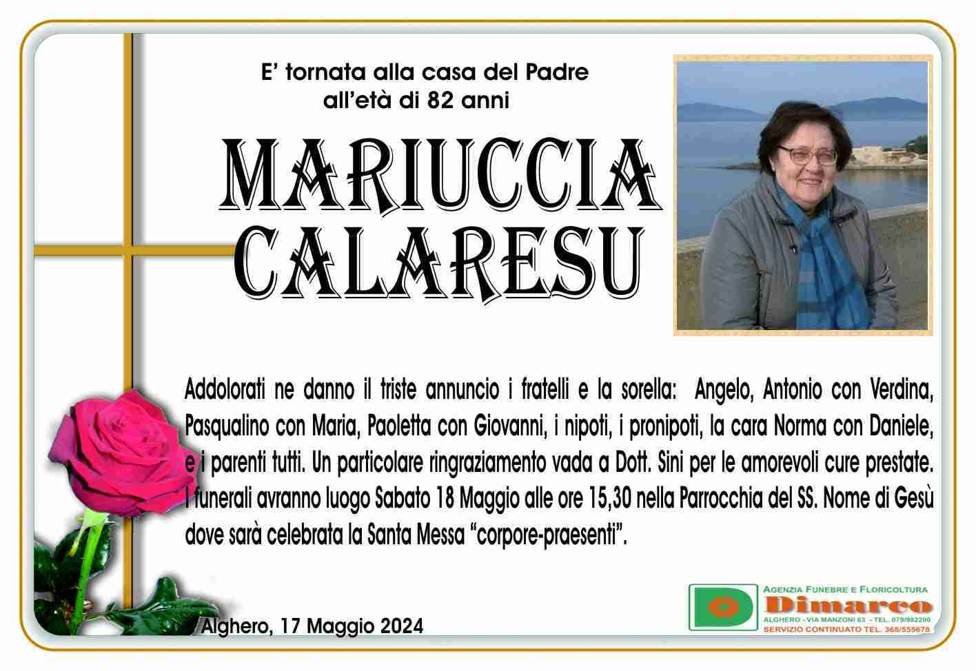 Mariuccia Calaresu