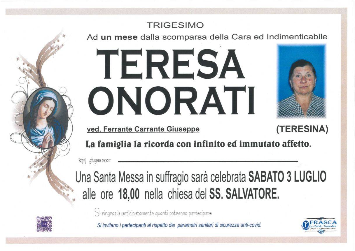 Teresa Onorati