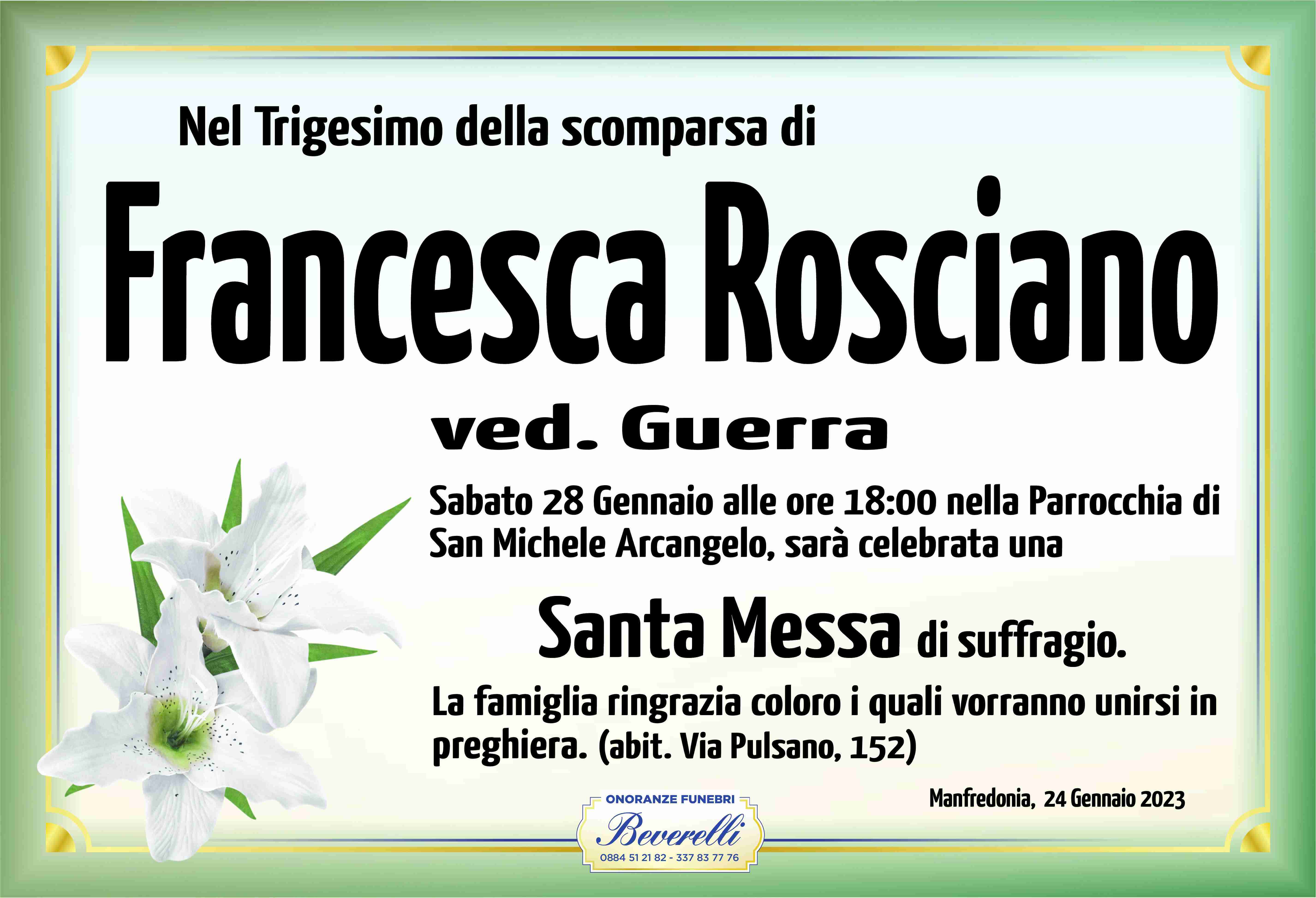 Francesca Rosciano
