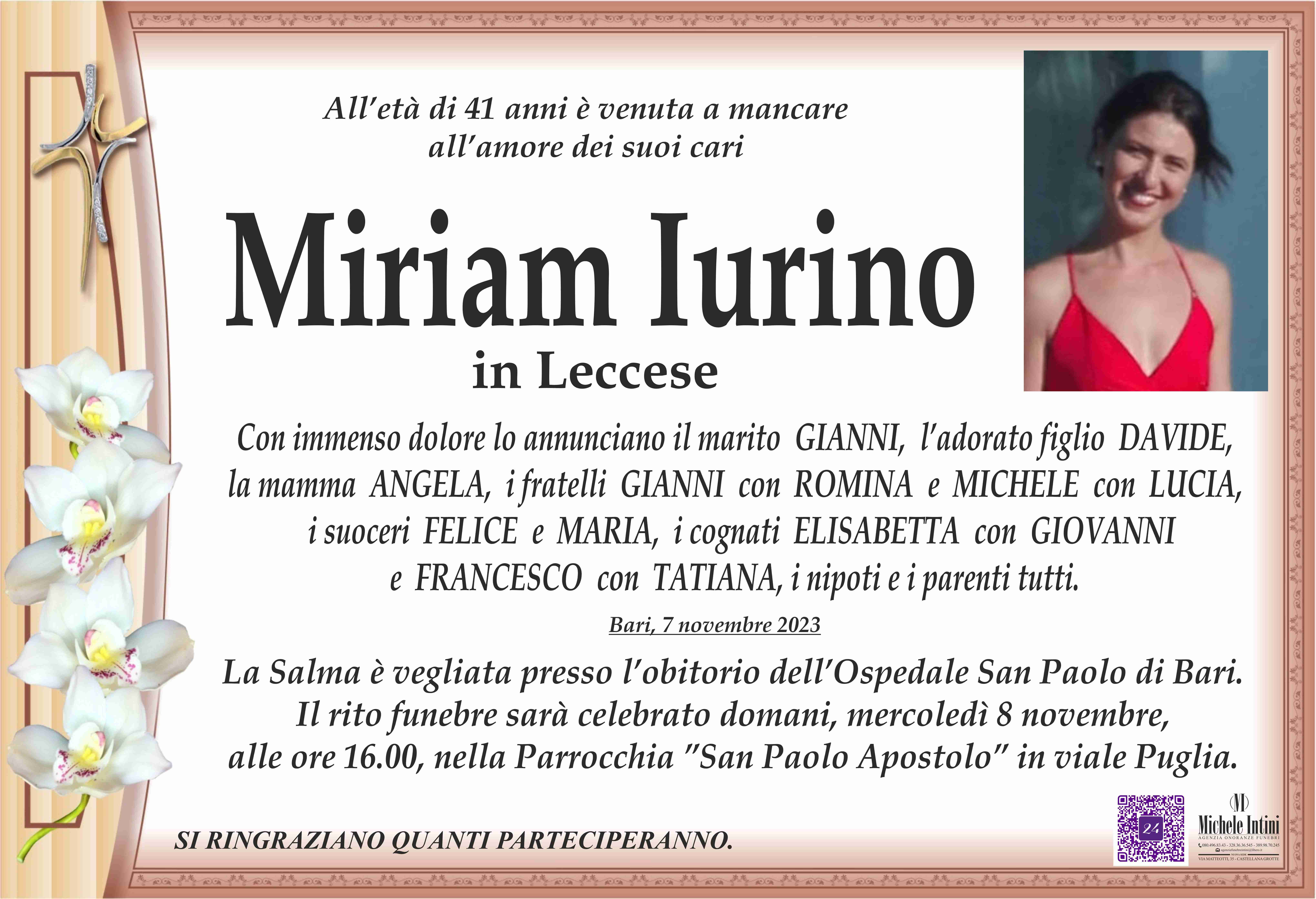 Miriam Iurino
