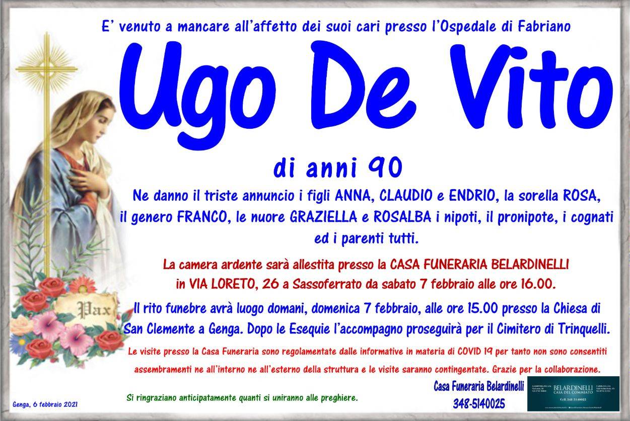 Ugo De Vito