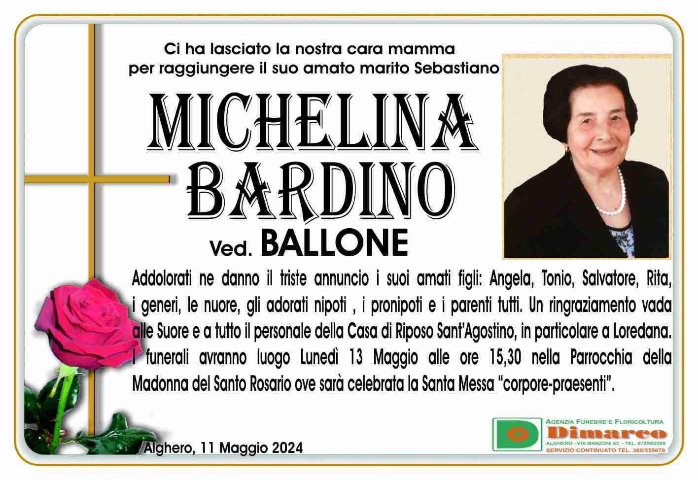 Michelina Bardino ved. Ballone