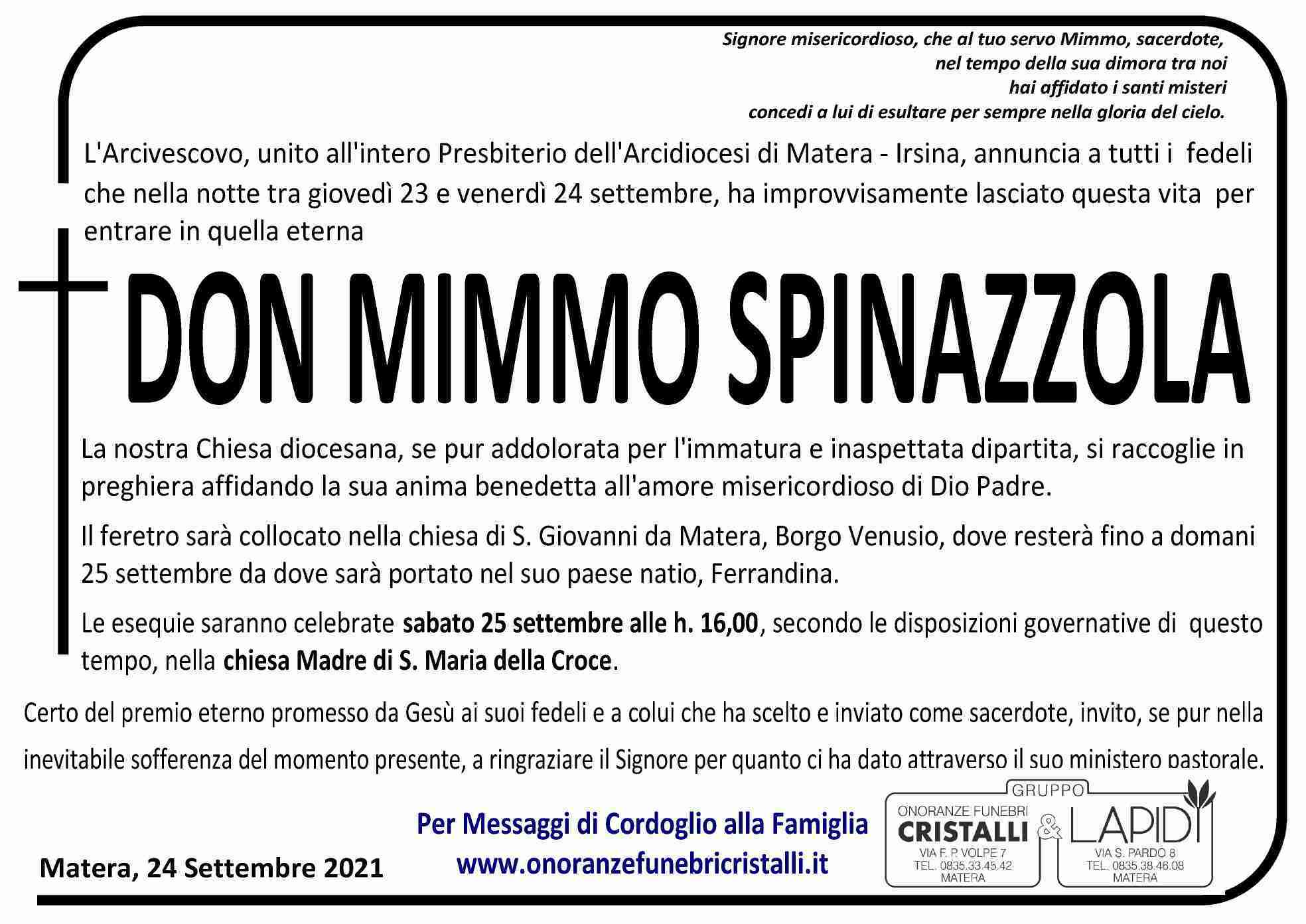 Don Mimmo Spinazzola